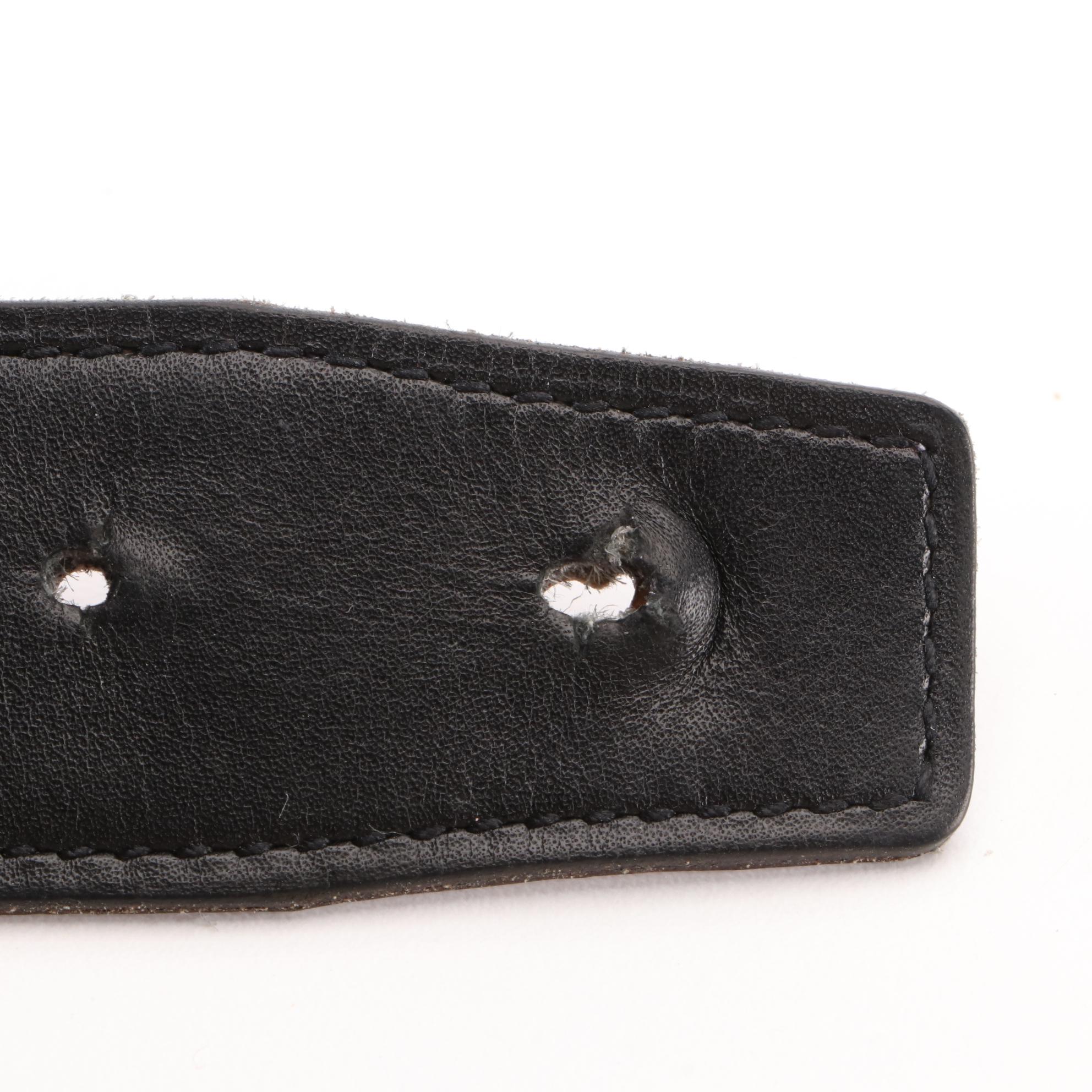 Hermès H Buckle Reversible 32mm Belt in Box Calf and Clemence Leather