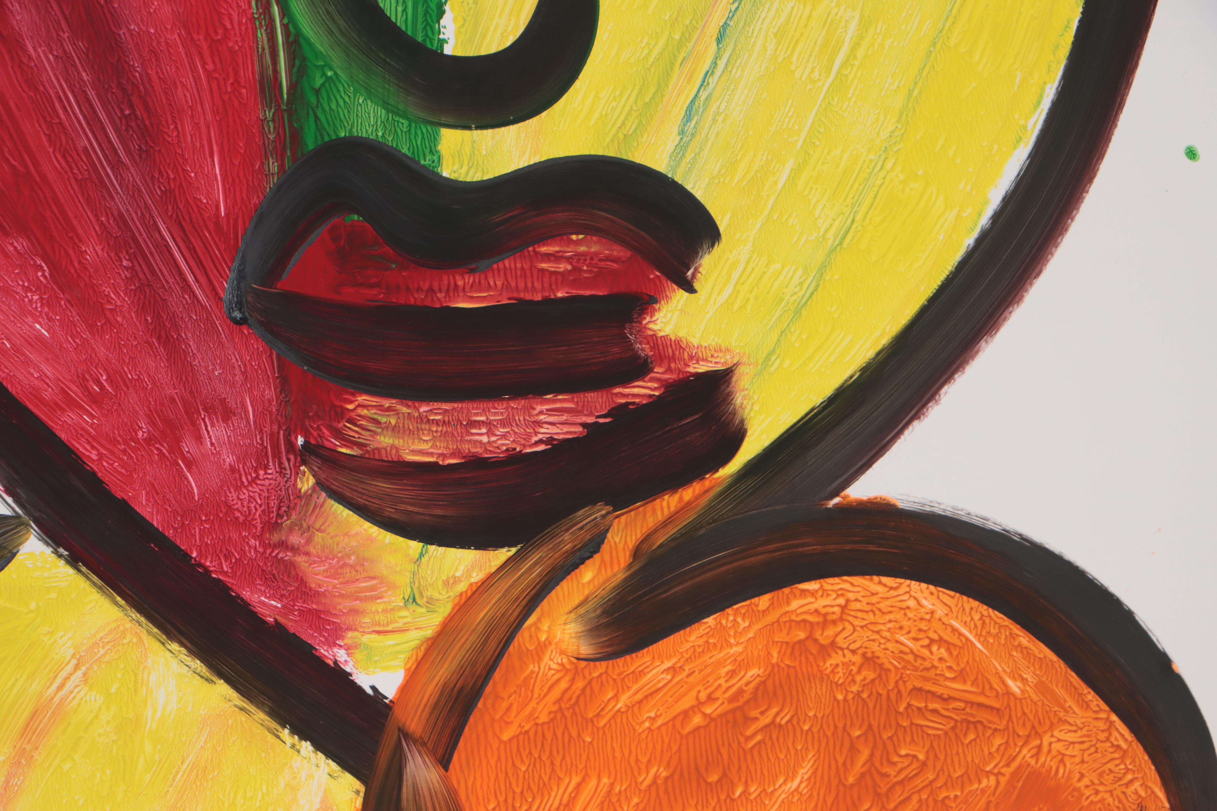 Peter Keil Abstract Acrylic Painting