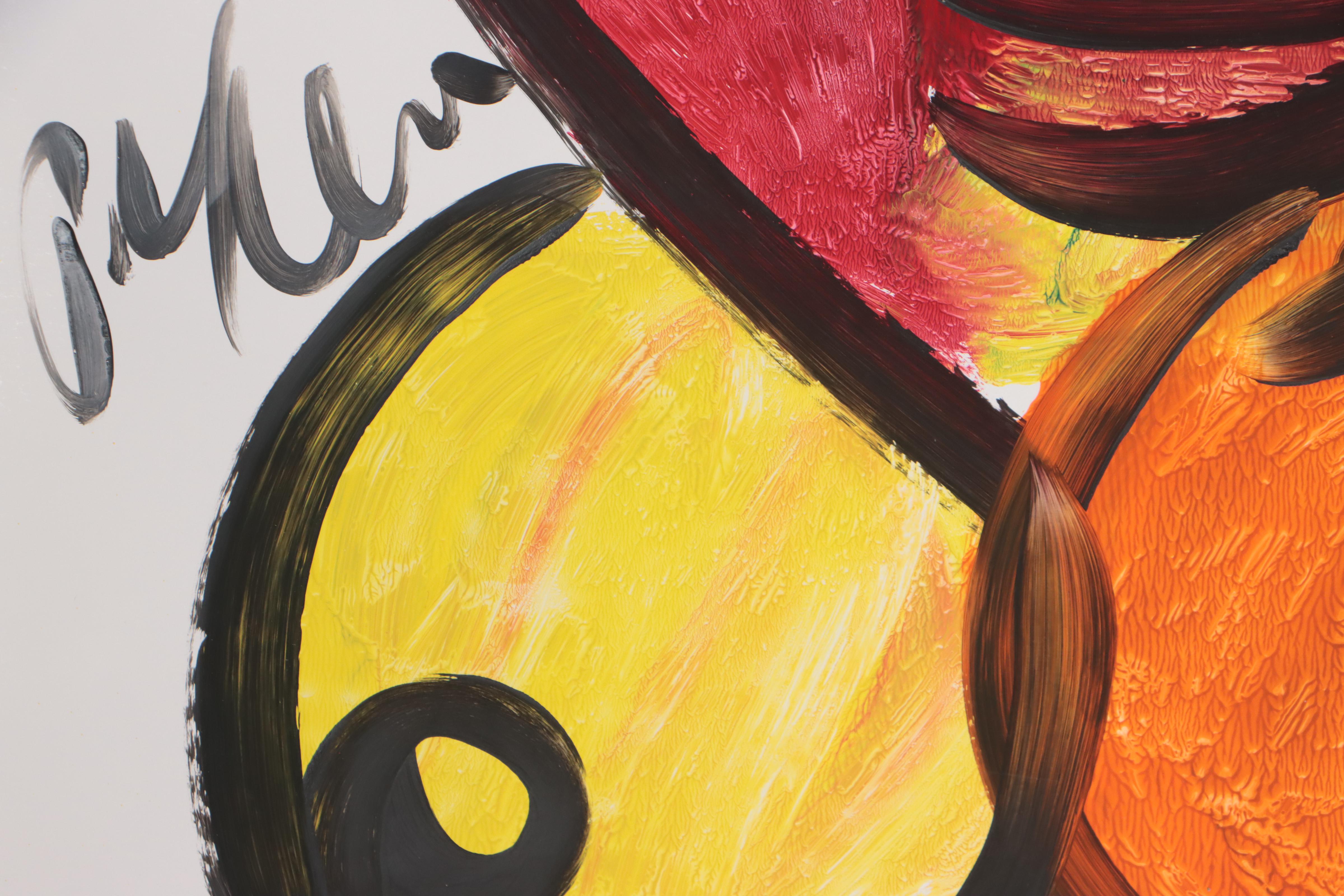 Peter Keil Abstract Acrylic Painting