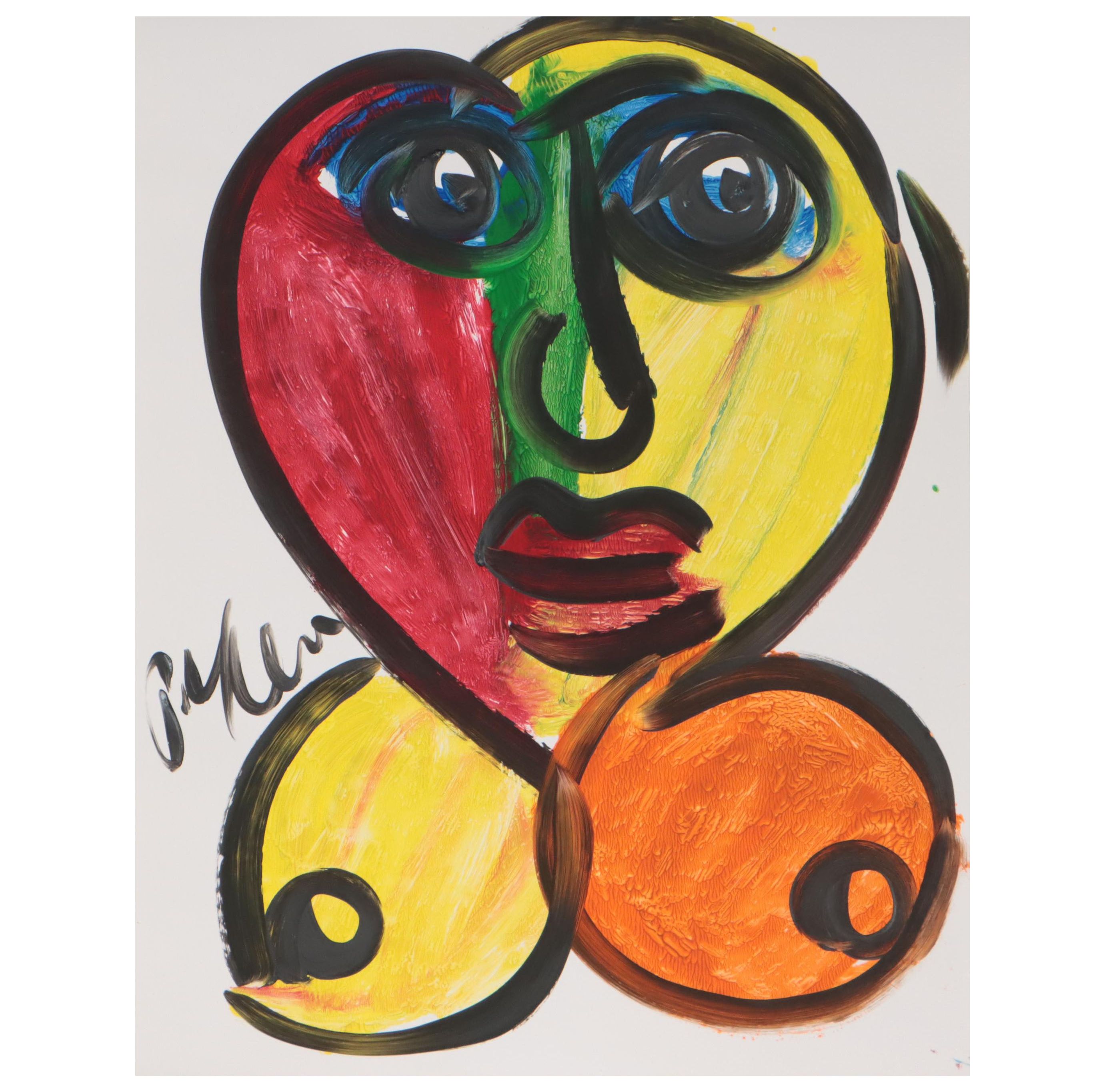 Peter Keil Abstract Acrylic Painting