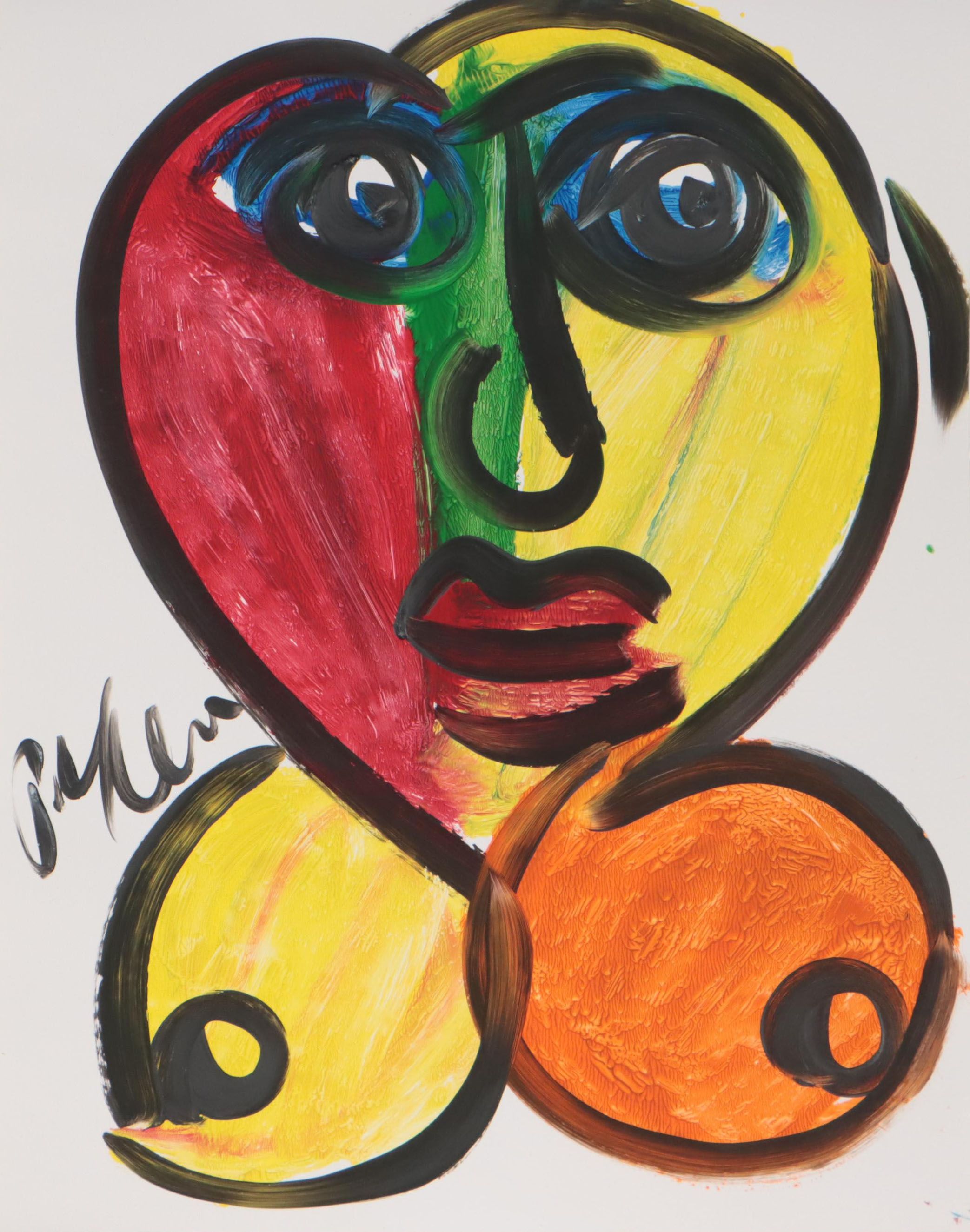 Peter Keil Abstract Acrylic Painting