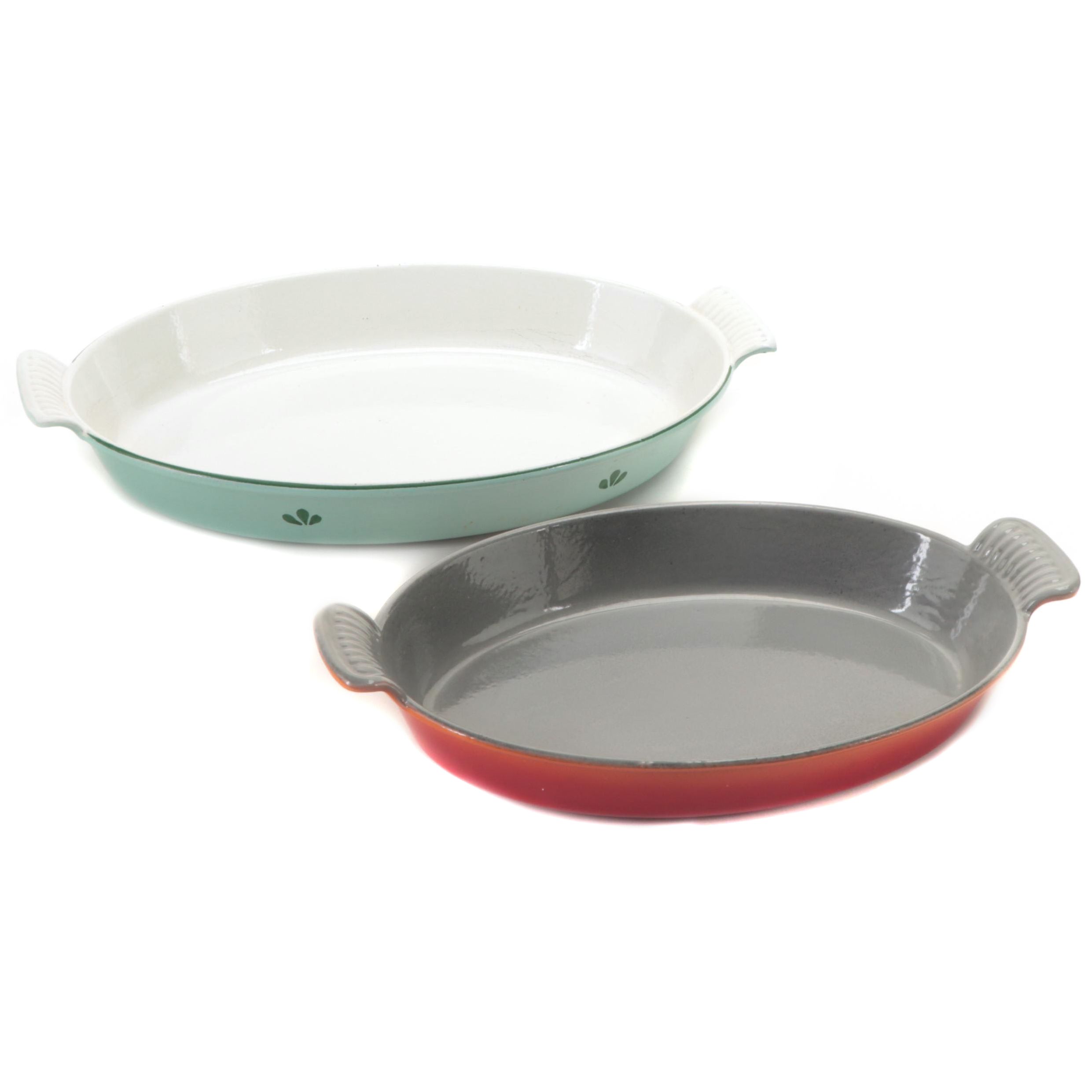 Le Creuset Enameled Cast Iron Au Gratin Dish with Other Dutch Au Gratin