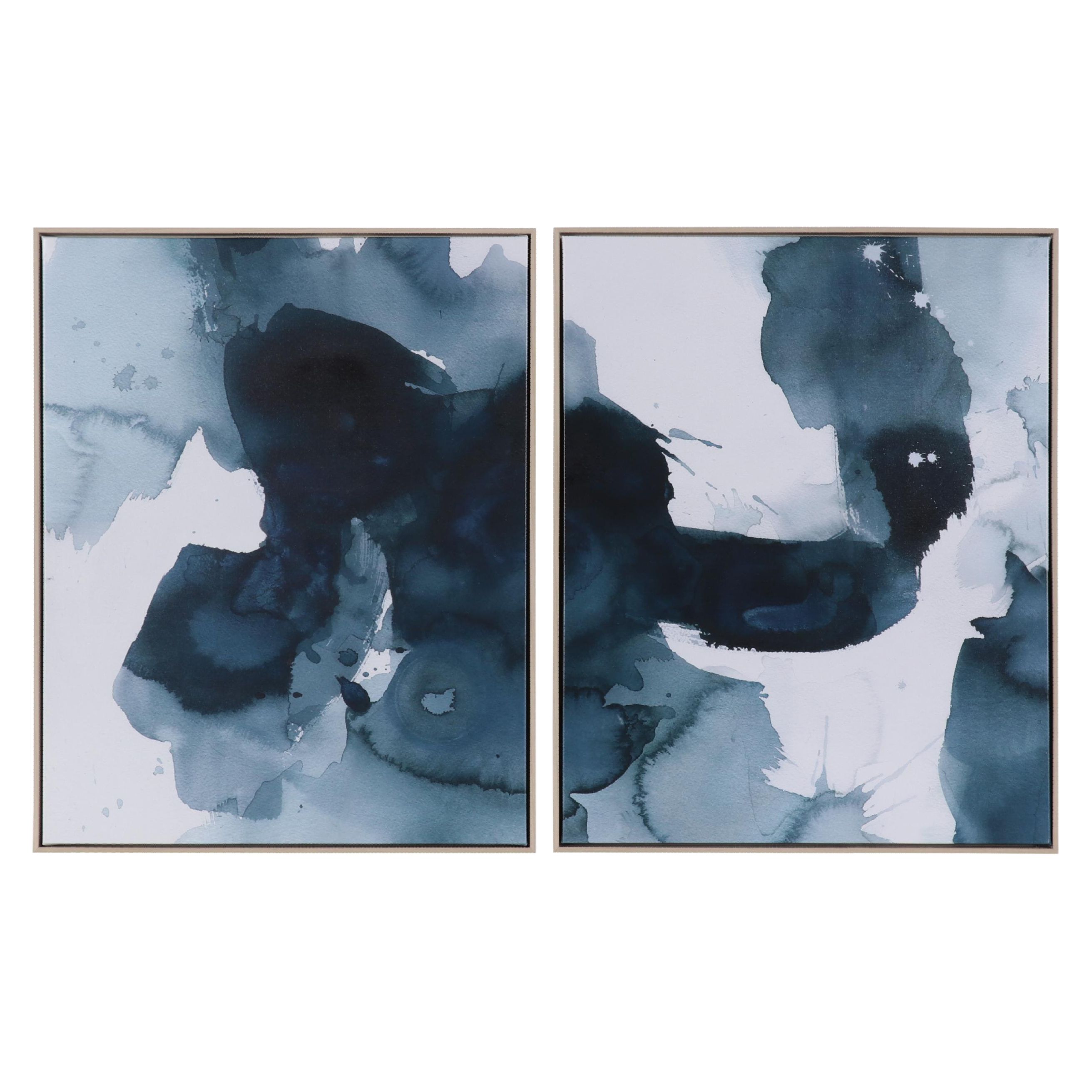 Threshold Contemporary Abstract Giclée Diptych