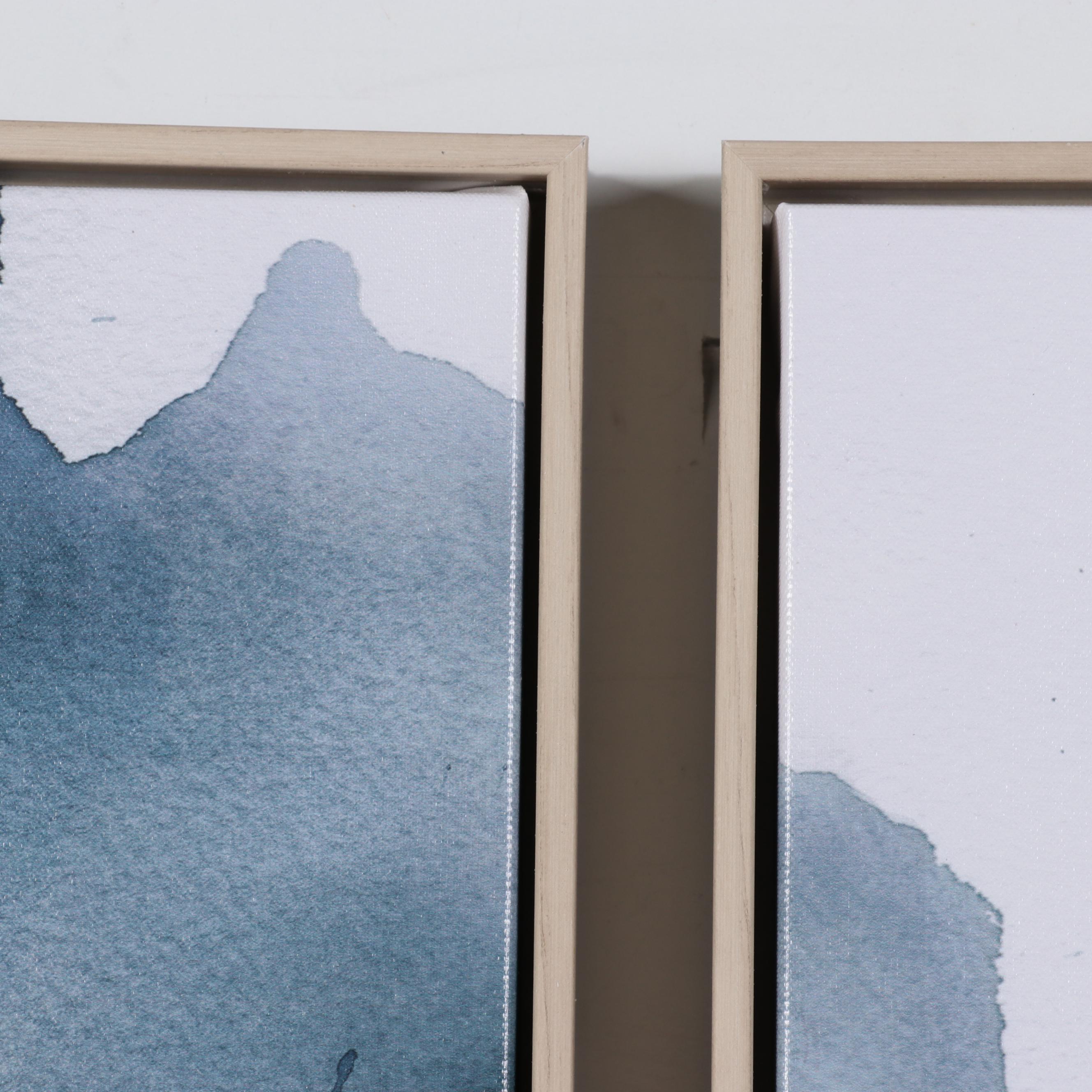 Threshold Contemporary Abstract Giclée Diptych