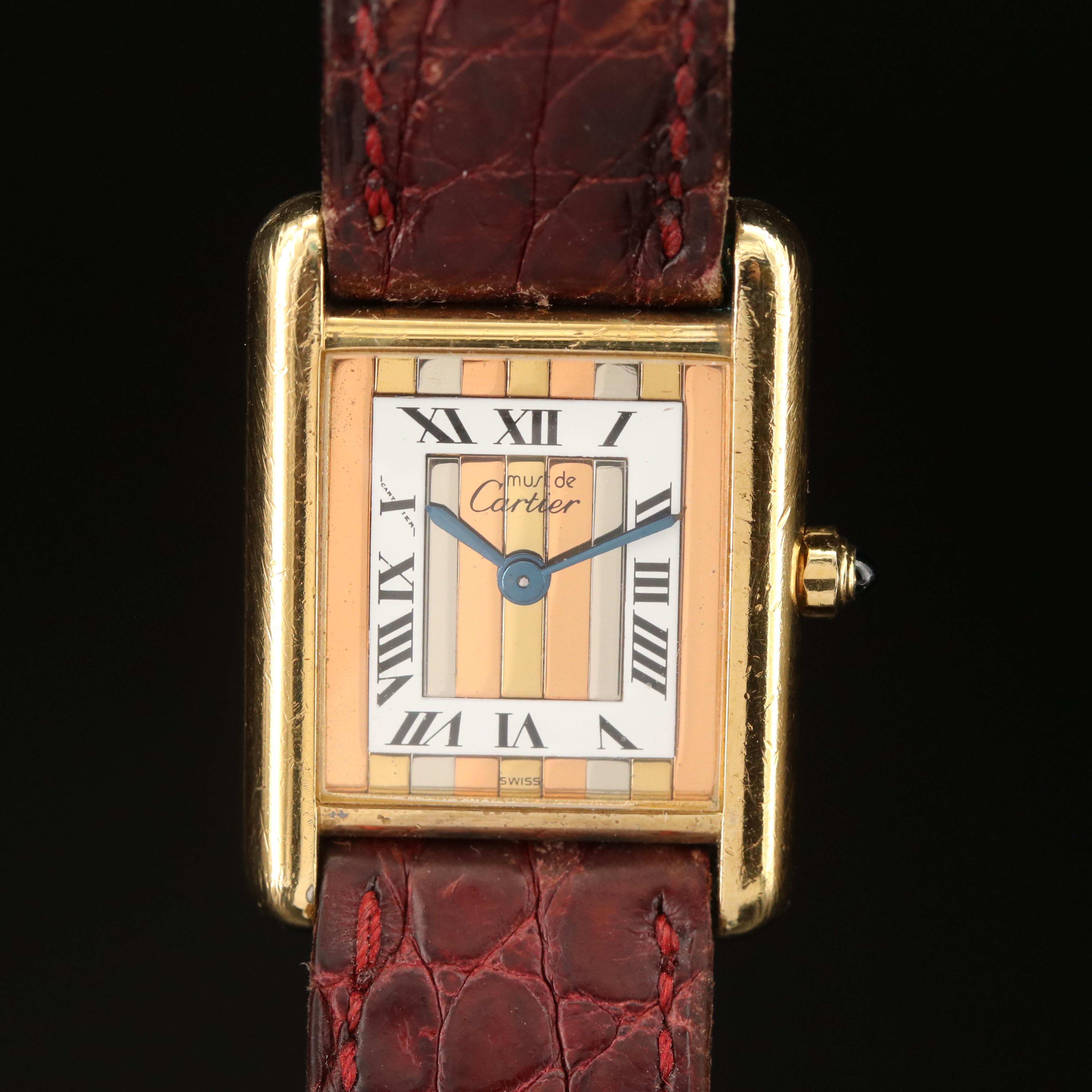 Cartier Must de Cartier Vermeil Watch