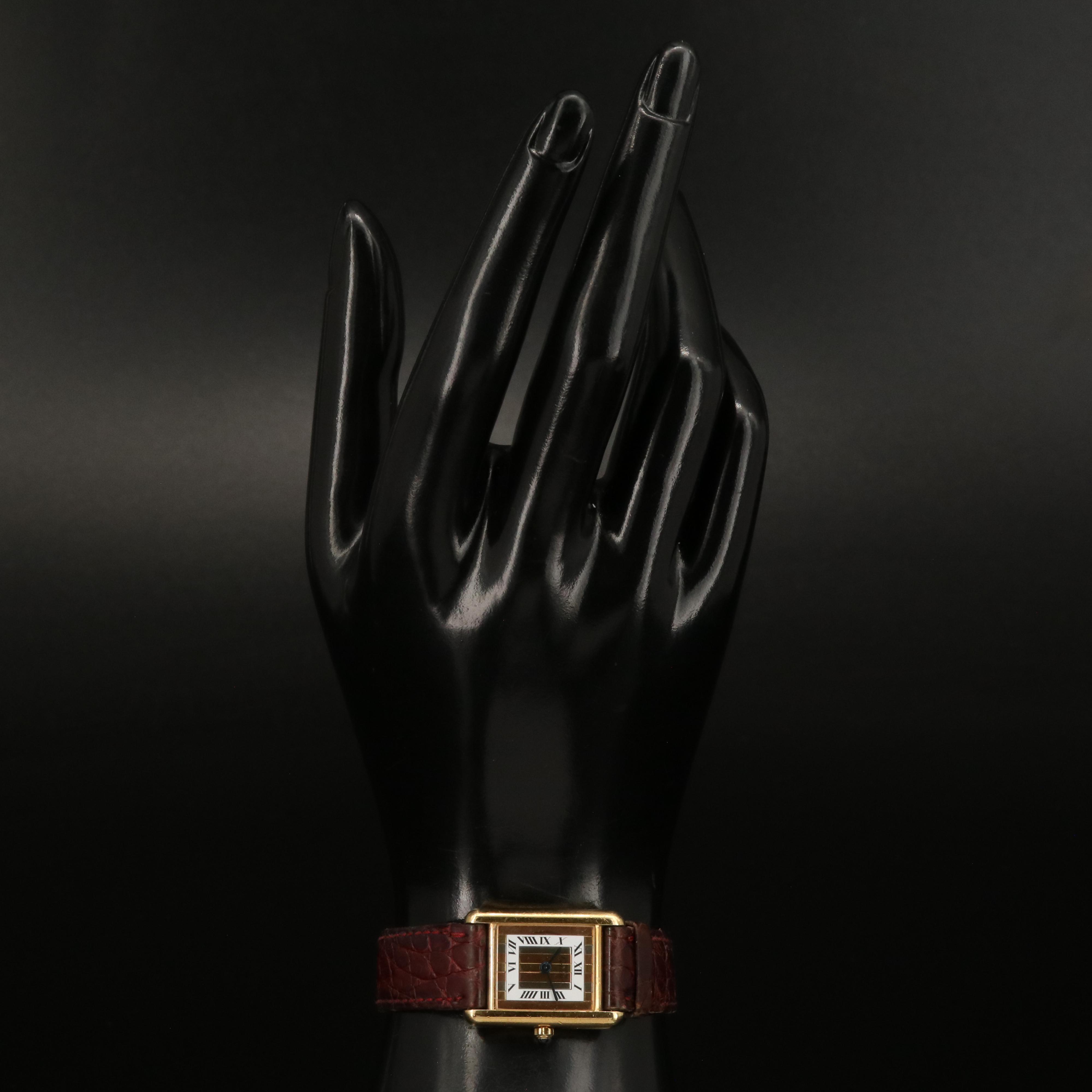 Cartier Must de Cartier Vermeil Watch