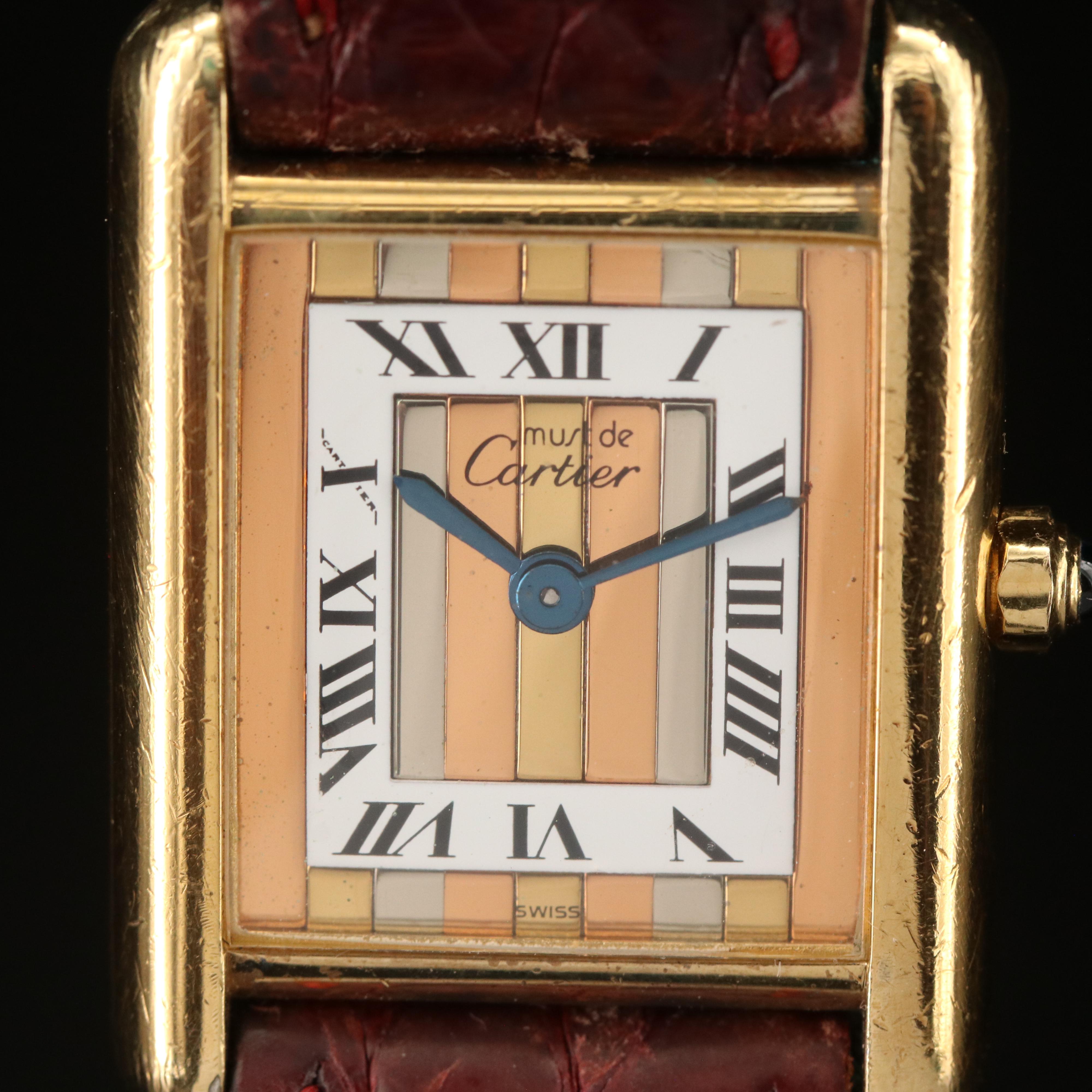 Cartier Must de Cartier Vermeil Watch
