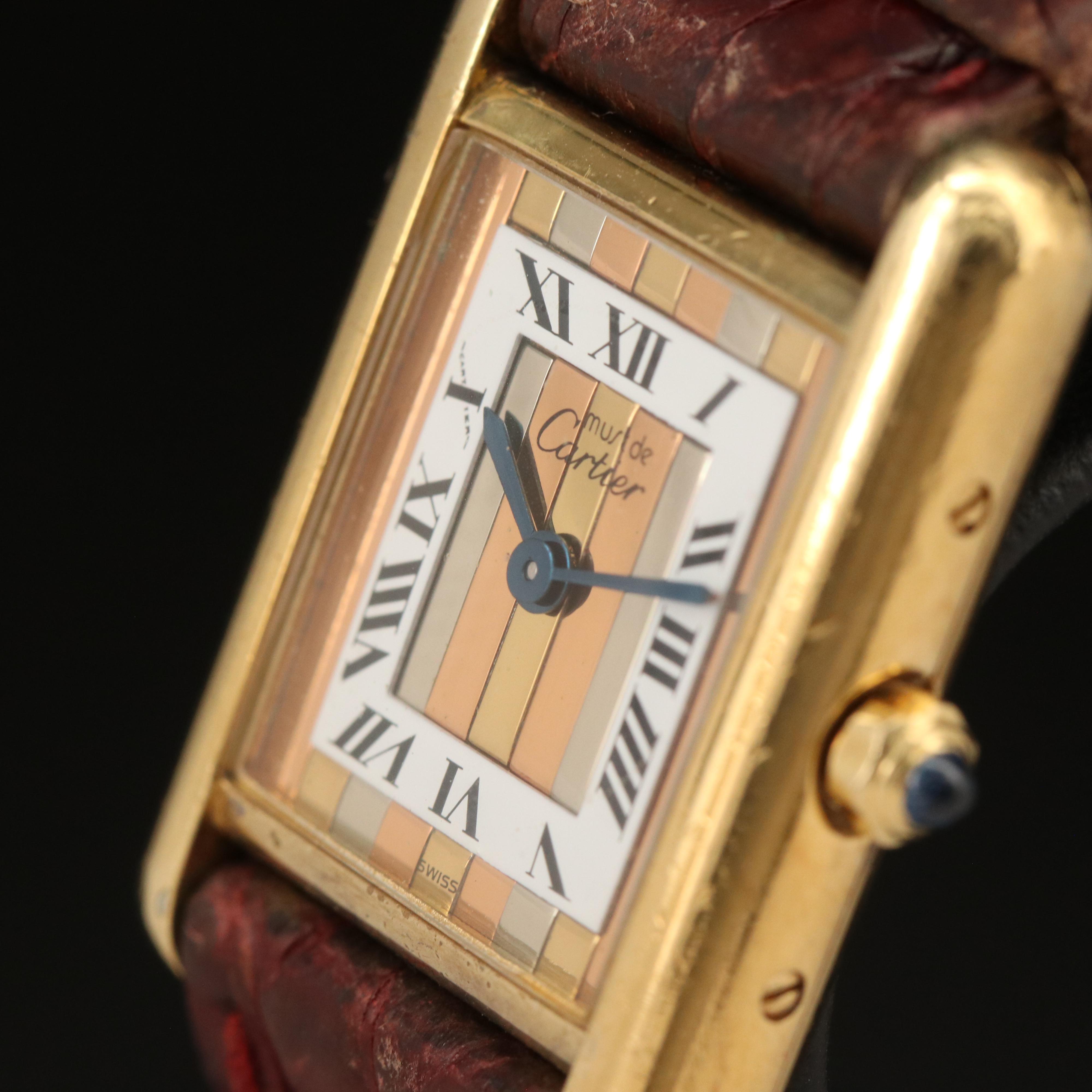 Cartier Must de Cartier Vermeil Watch