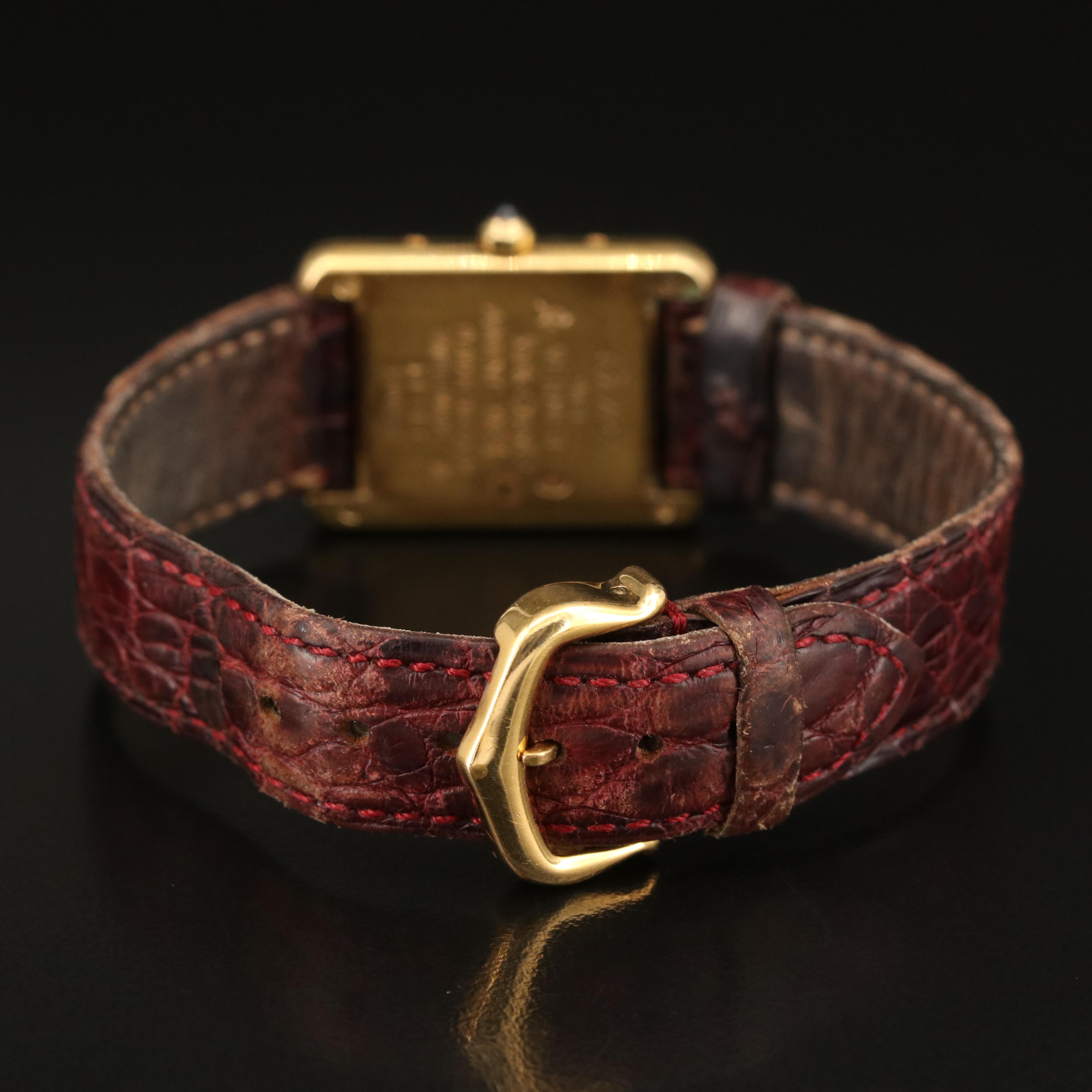 Cartier Must de Cartier Vermeil Watch