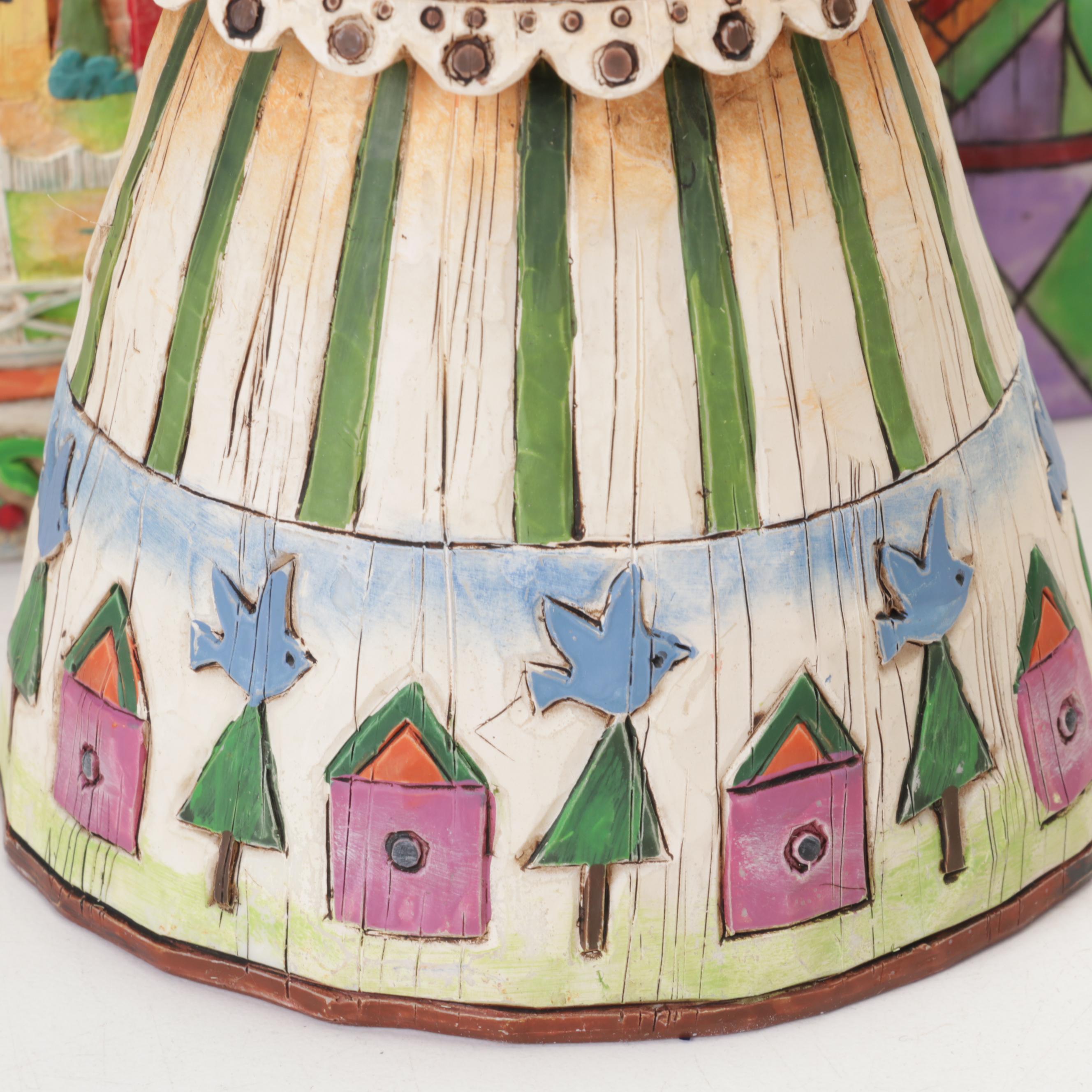 Jim Shore Heartland Creek Resin "Bountiful Angel" and Other Angel Figurines