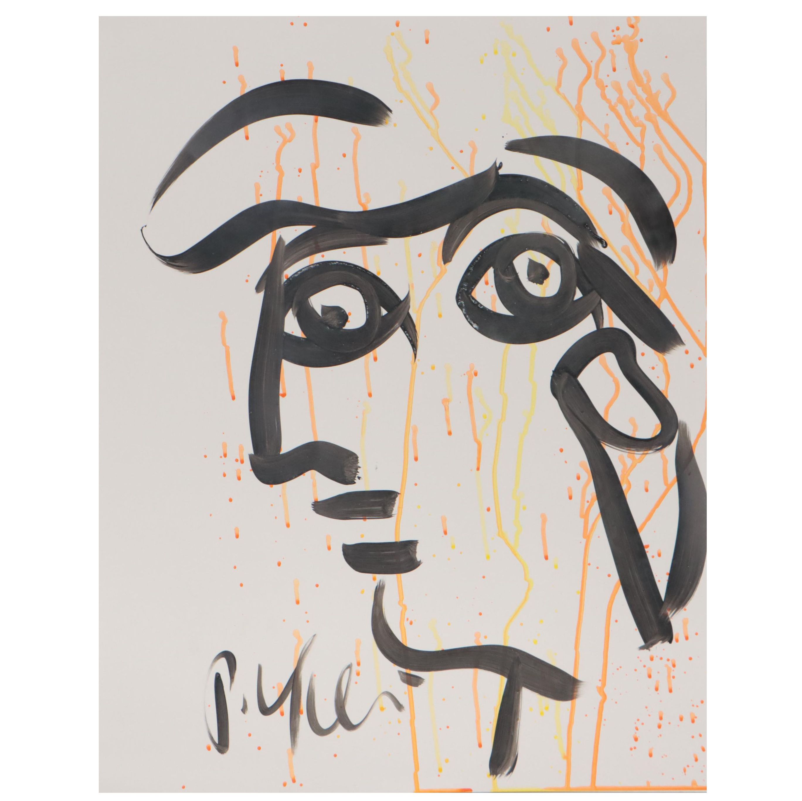 Peter Keil Abstract Acrylic Painting