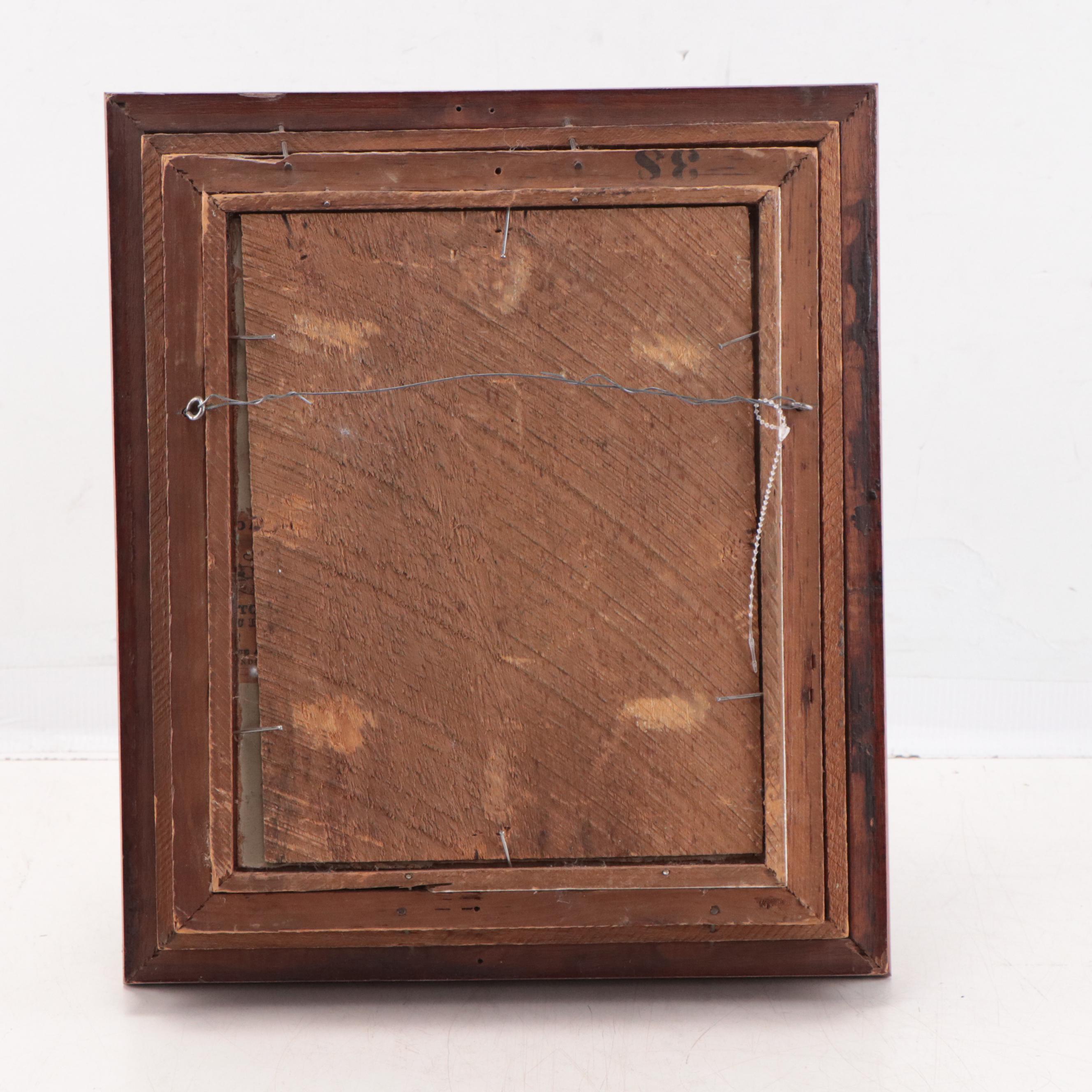 Pastoral River Landscape Oil Painting