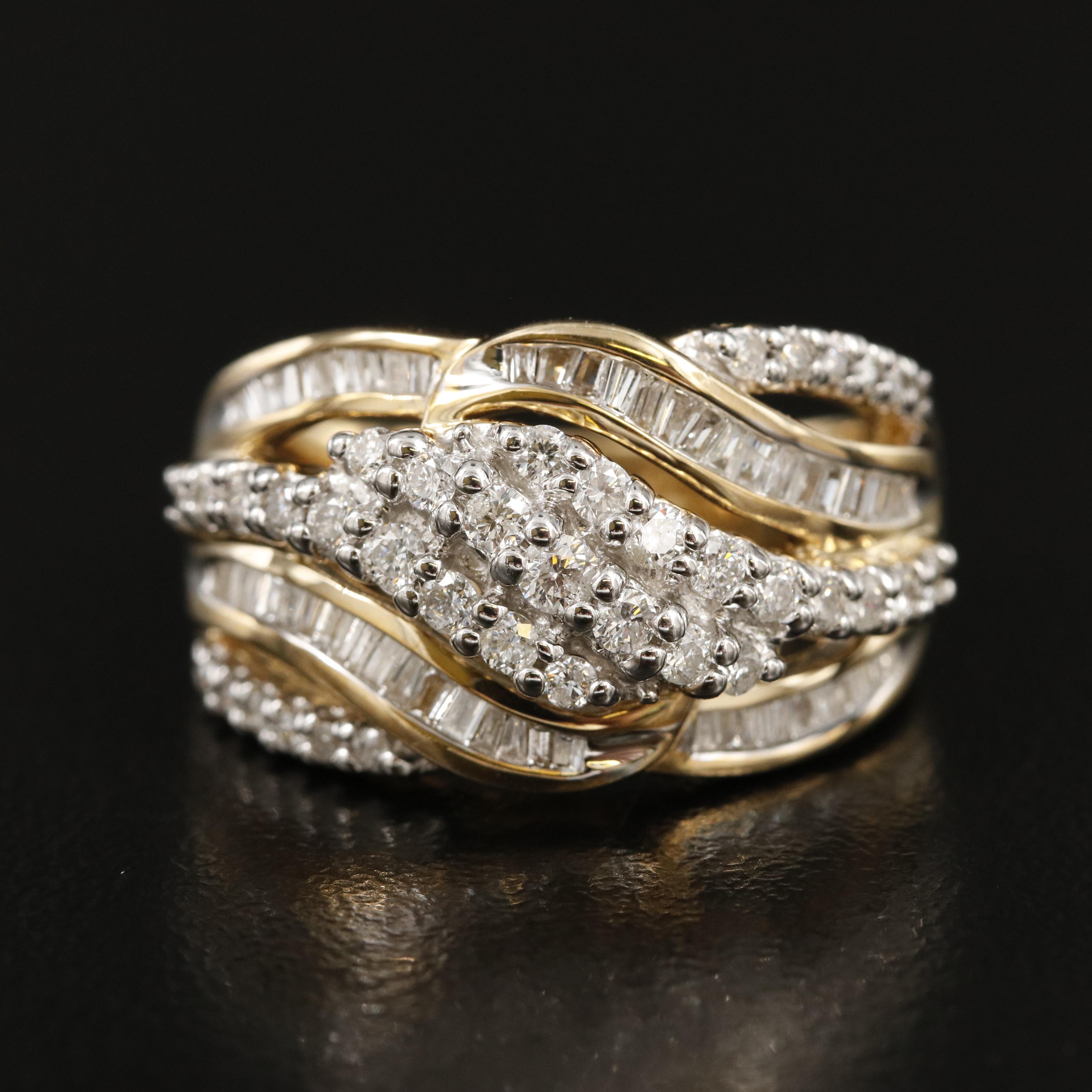 10K 1.00 CTW Diamond Ring