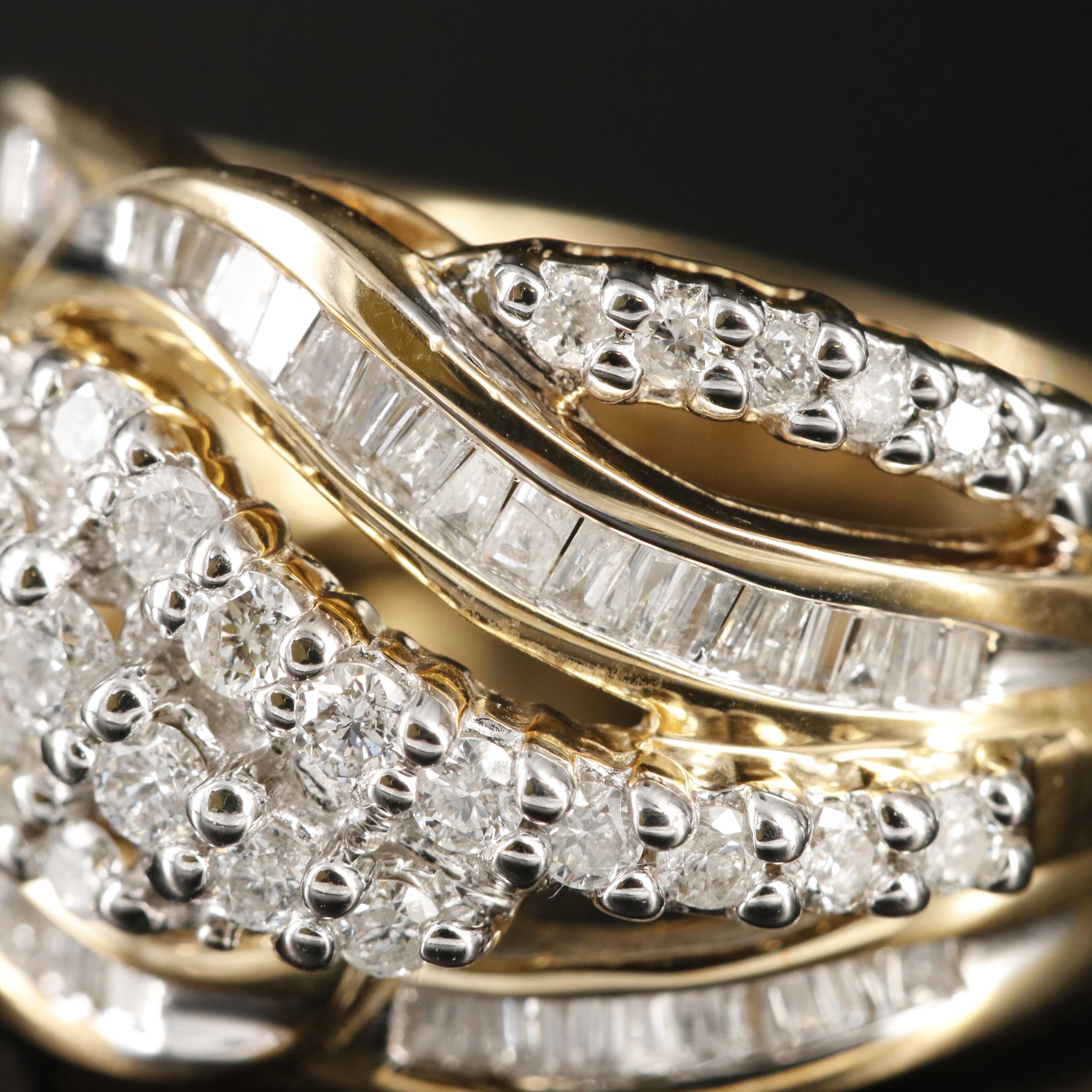 10K 1.00 CTW Diamond Ring