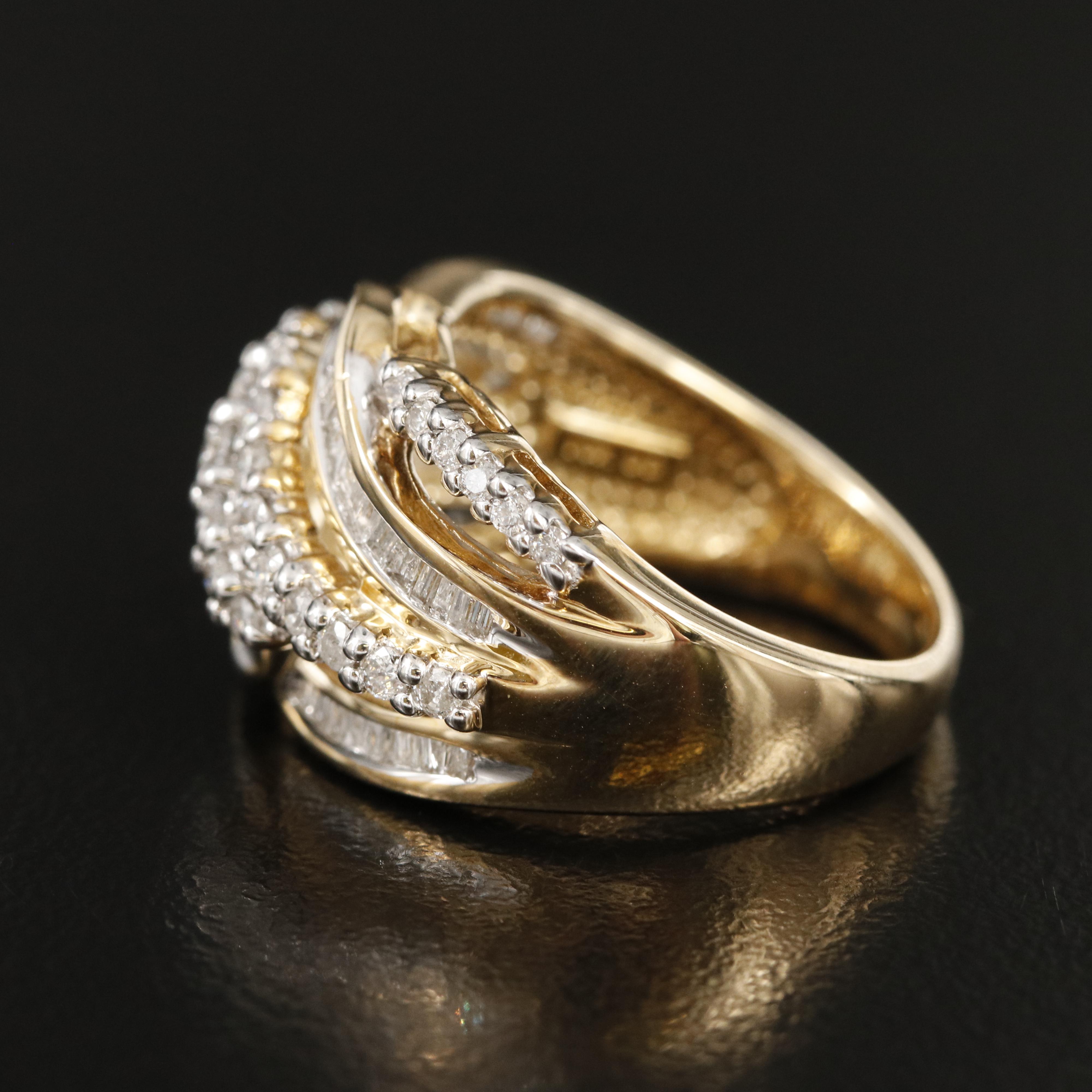 10K 1.00 CTW Diamond Ring