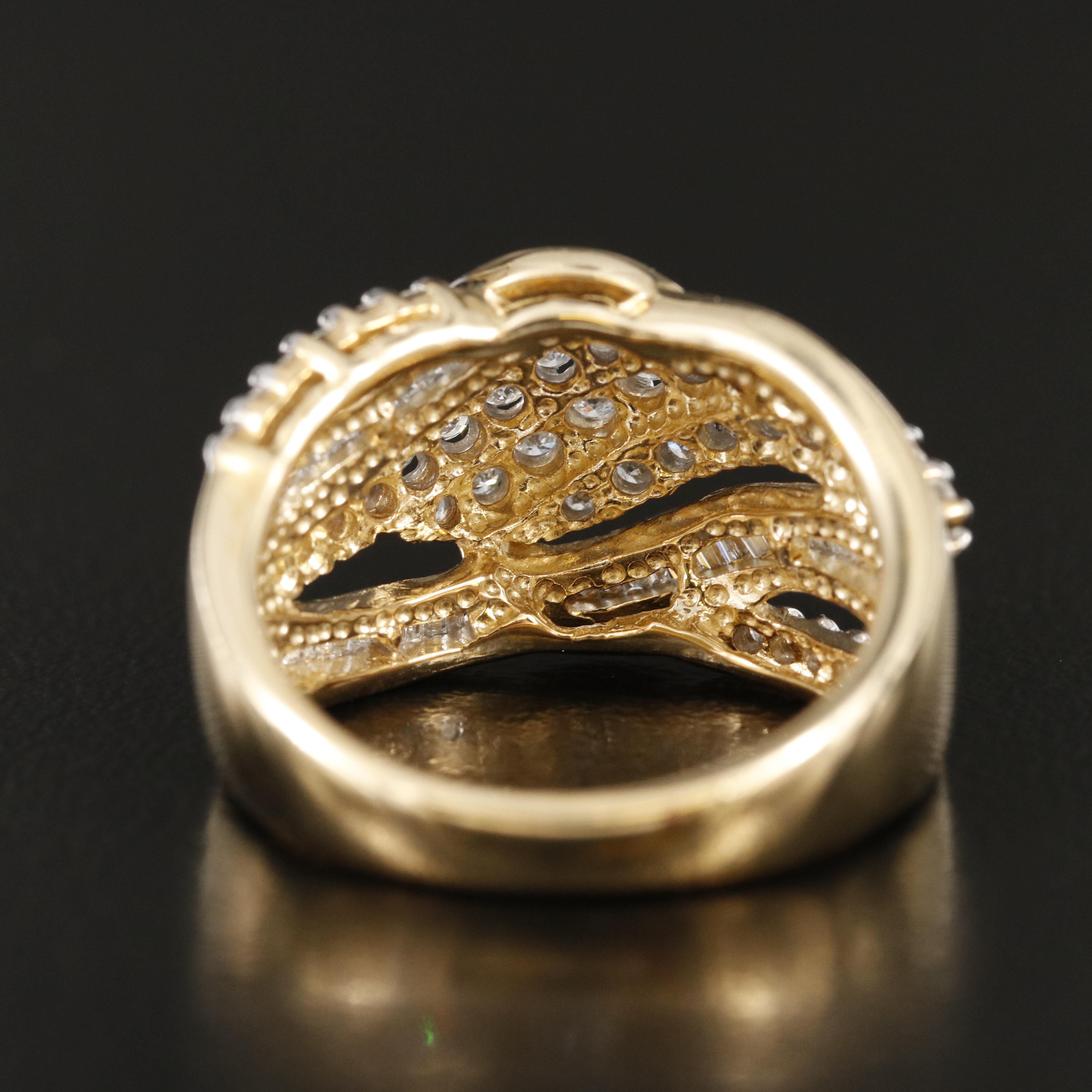 10K 1.00 CTW Diamond Ring