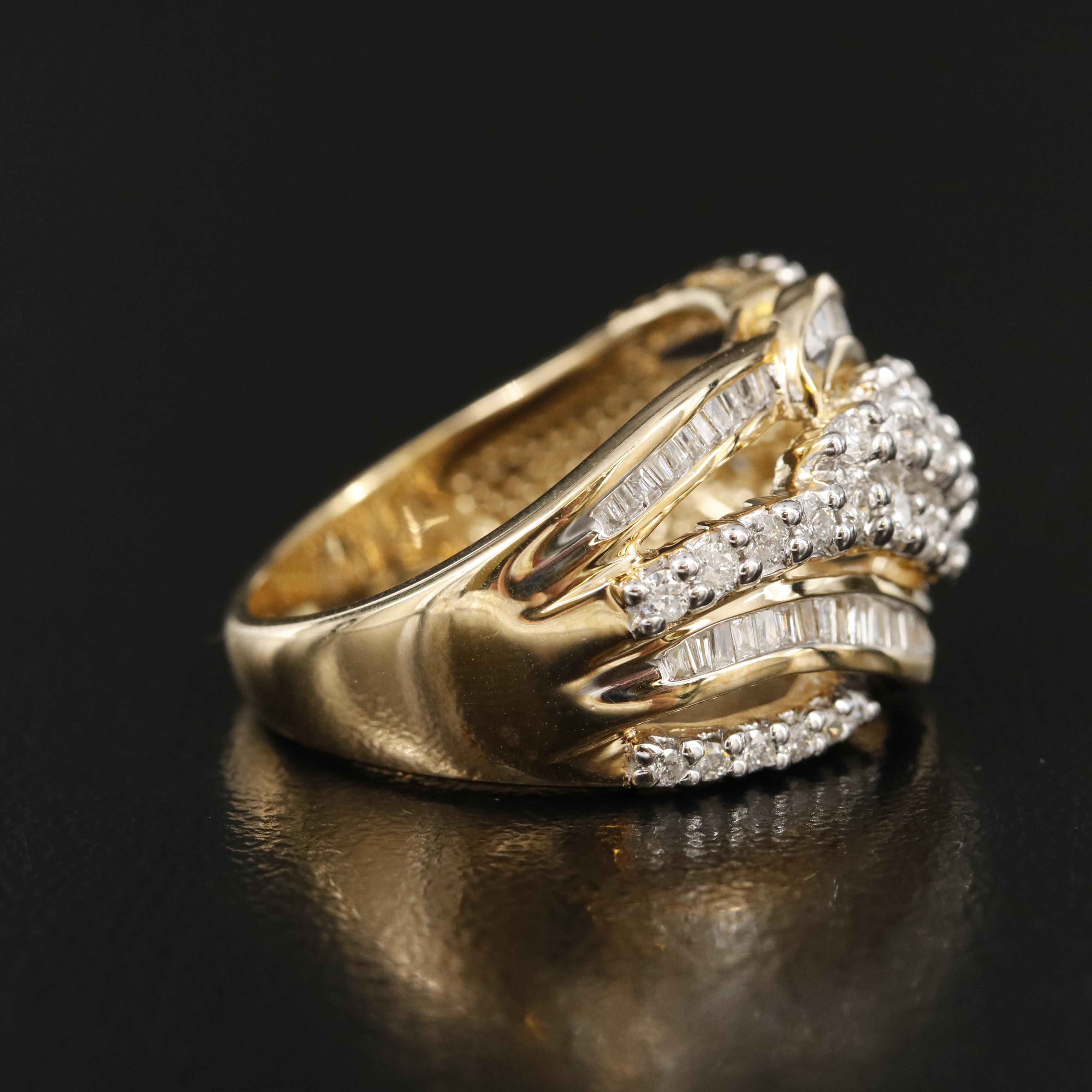 10K 1.00 CTW Diamond Ring