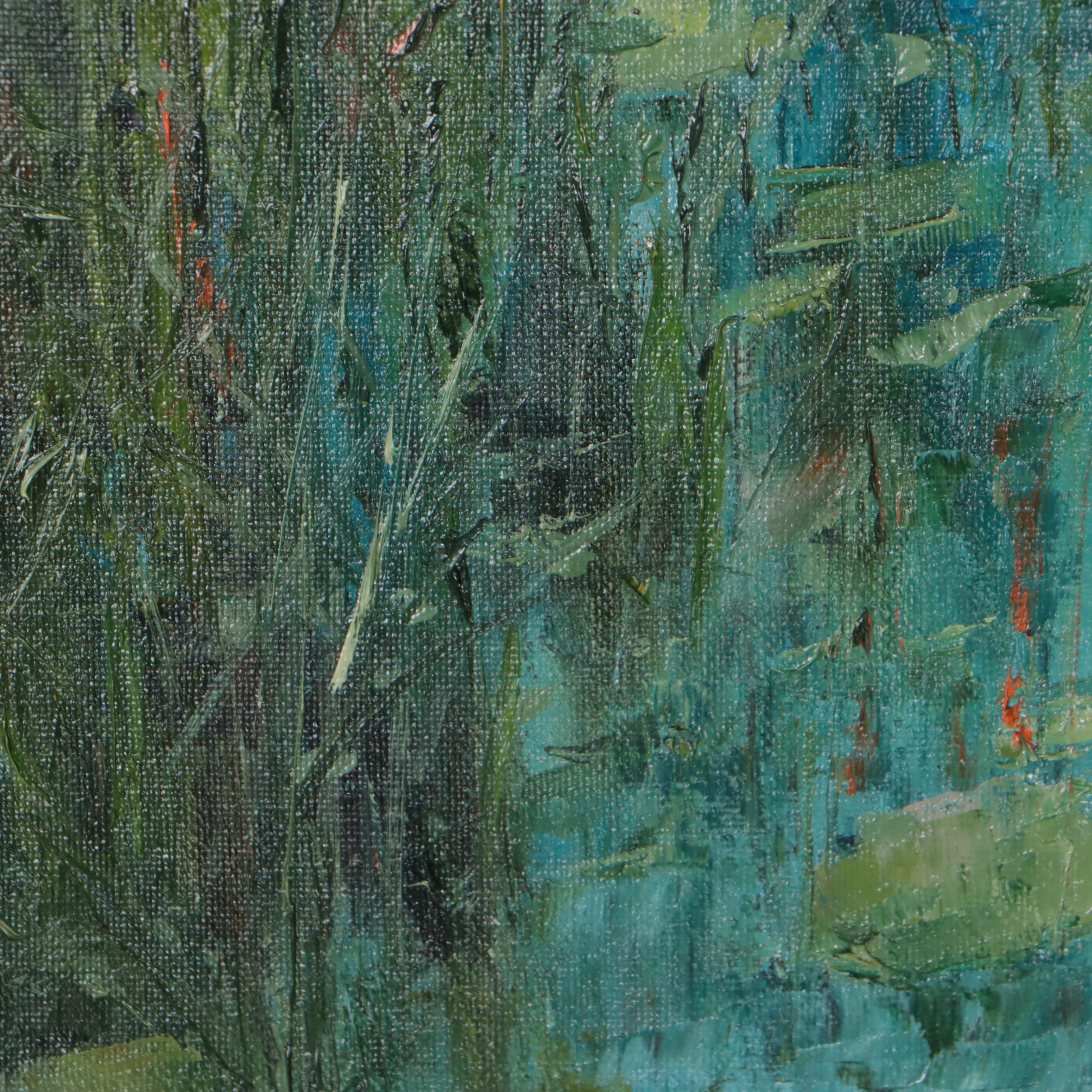 Garncarek Aleksander Oil Painting "Zarośla," 2022