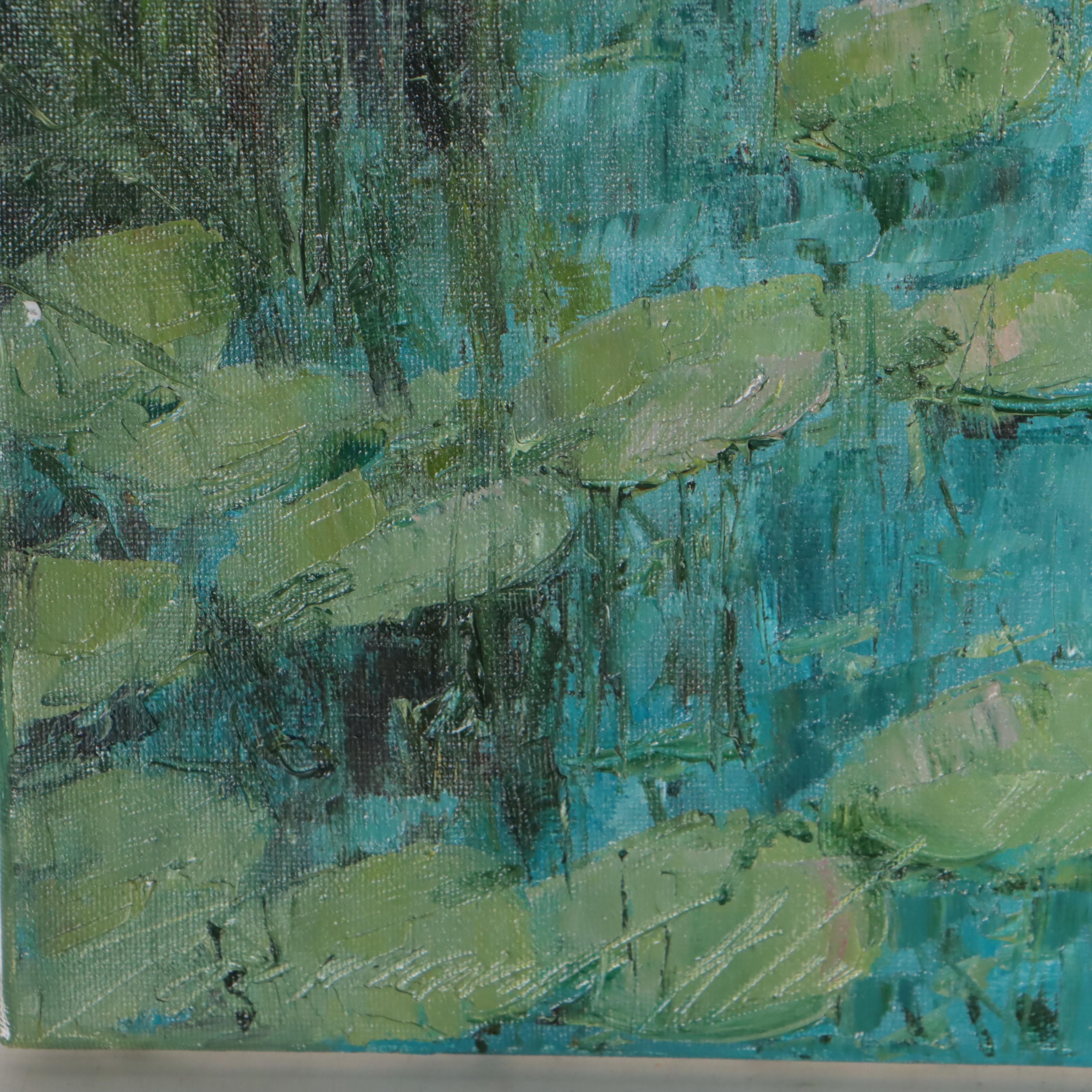 Garncarek Aleksander Oil Painting "Zarośla," 2022