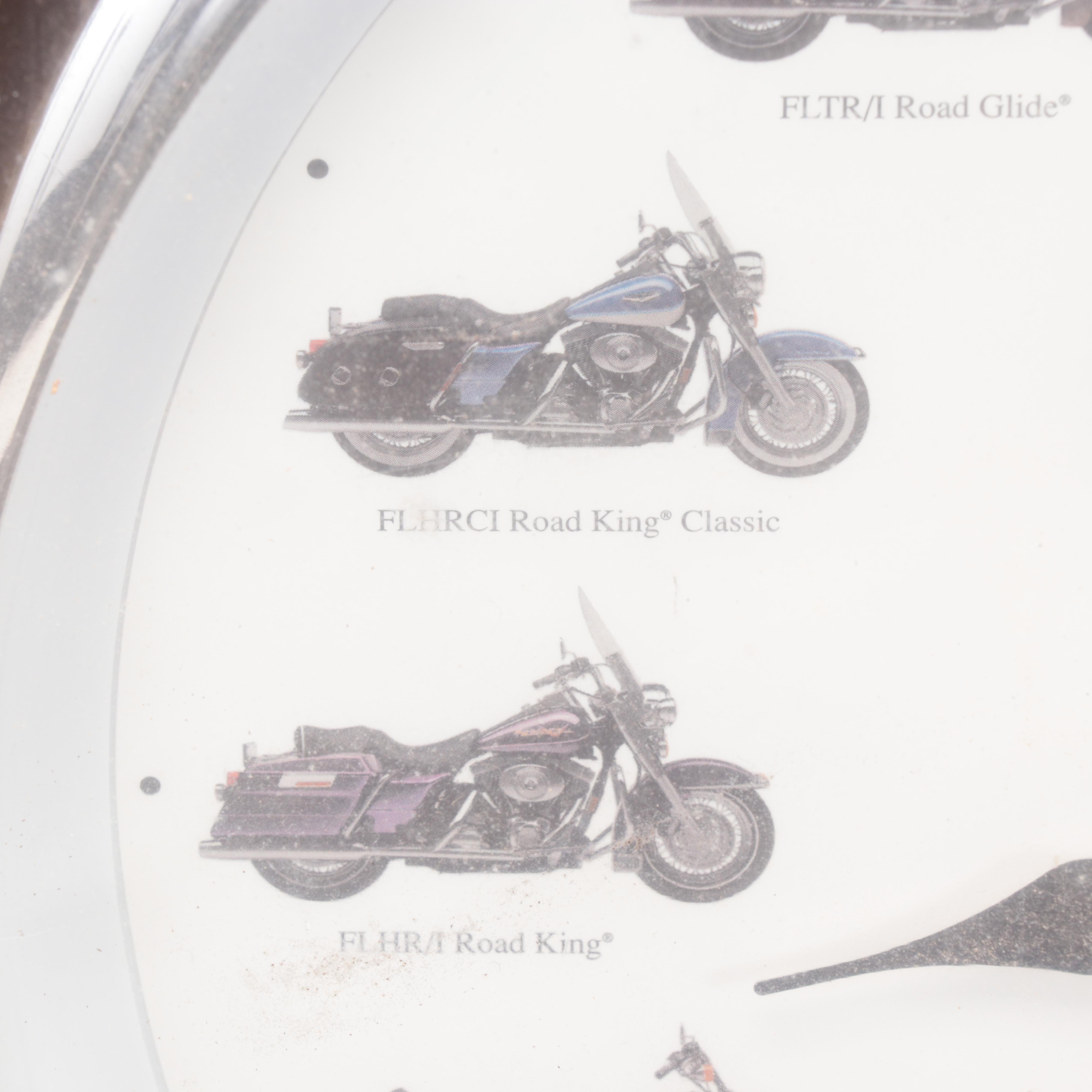 Jack Daniels Whiskey Barrel Head Coat Rack with HarleyDavidson