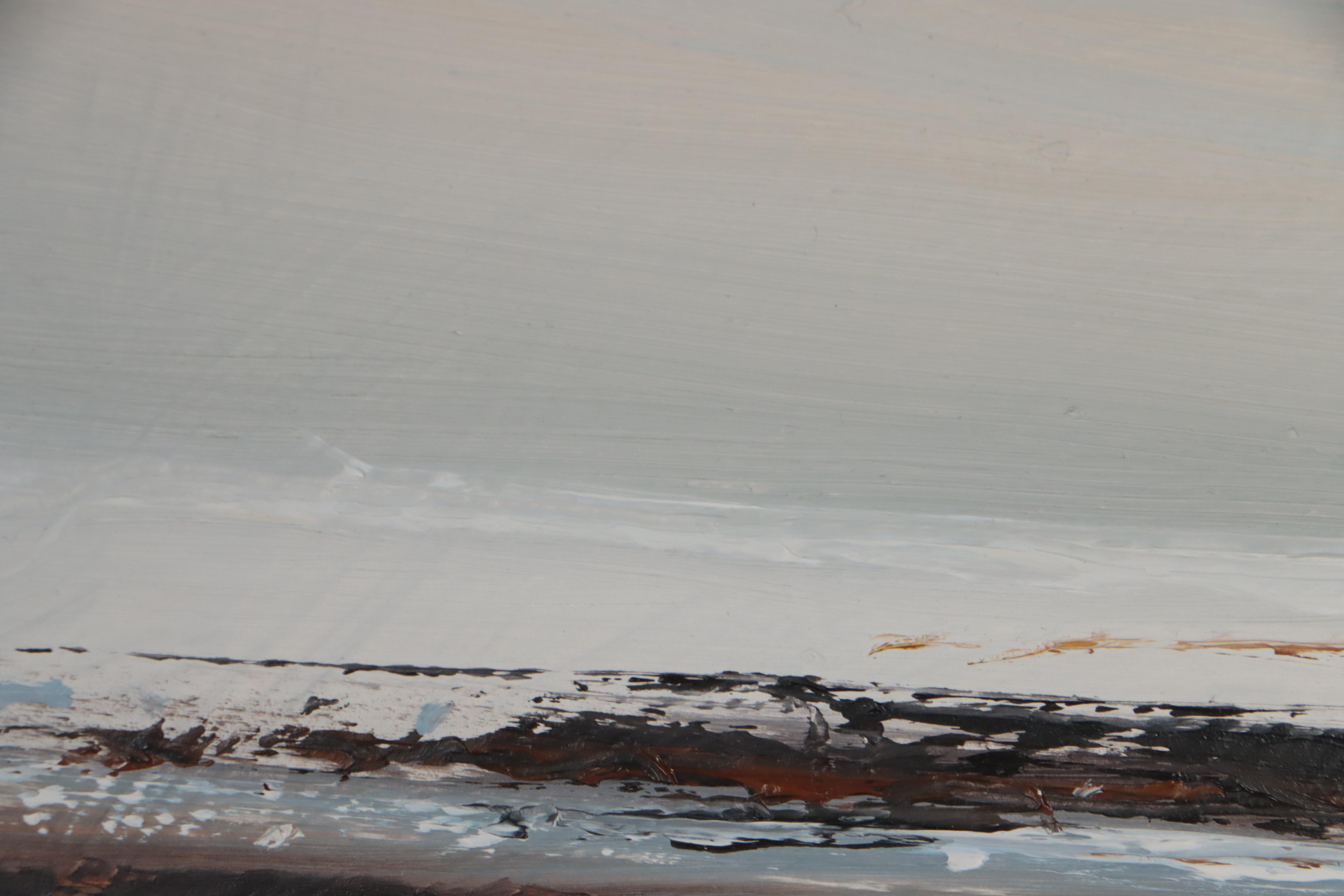 Stephen Hedgepeth Oil Painting "North Fork River," 21st Century