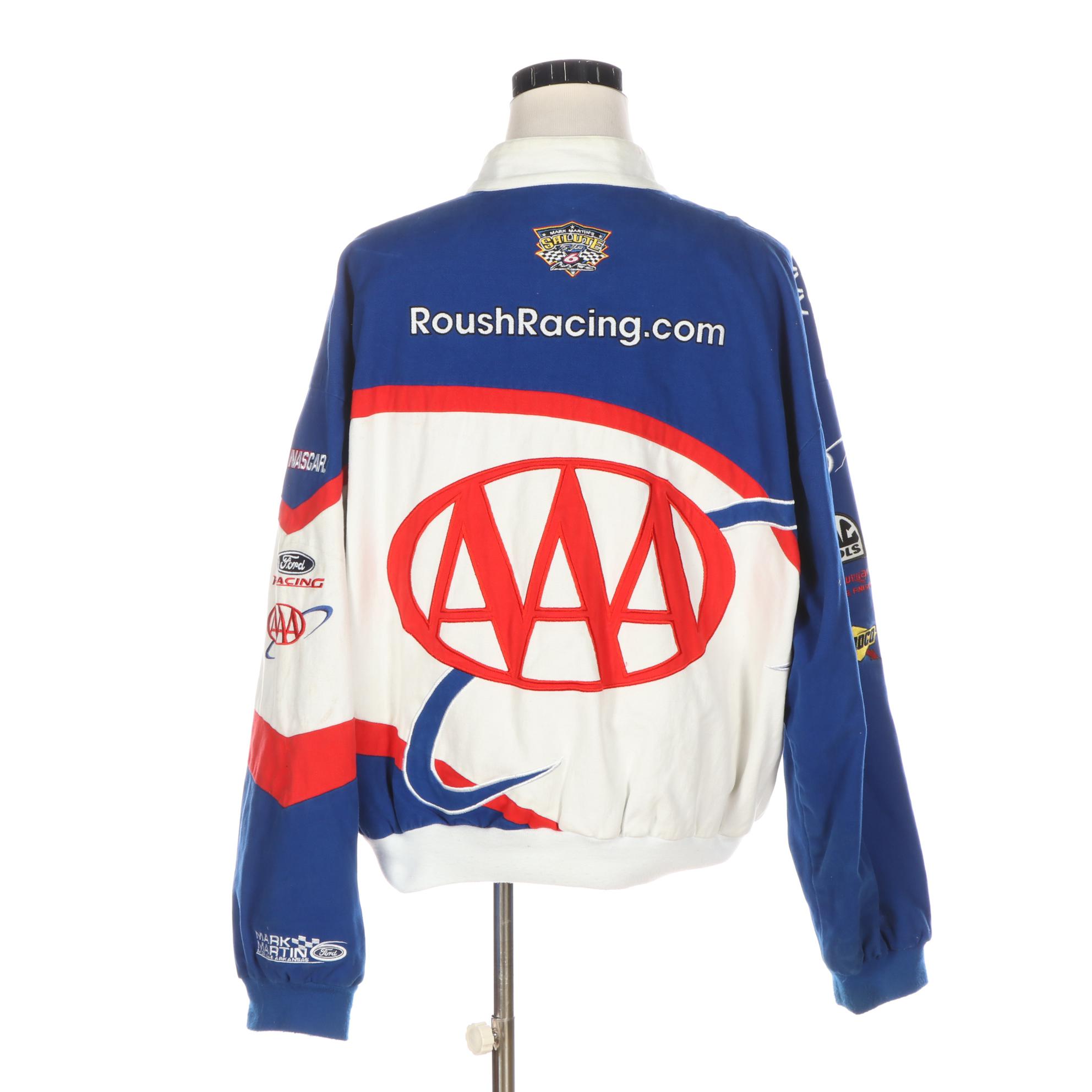 Team Caliber Mark Martin Roush Racing AAA NASCAR Jacket