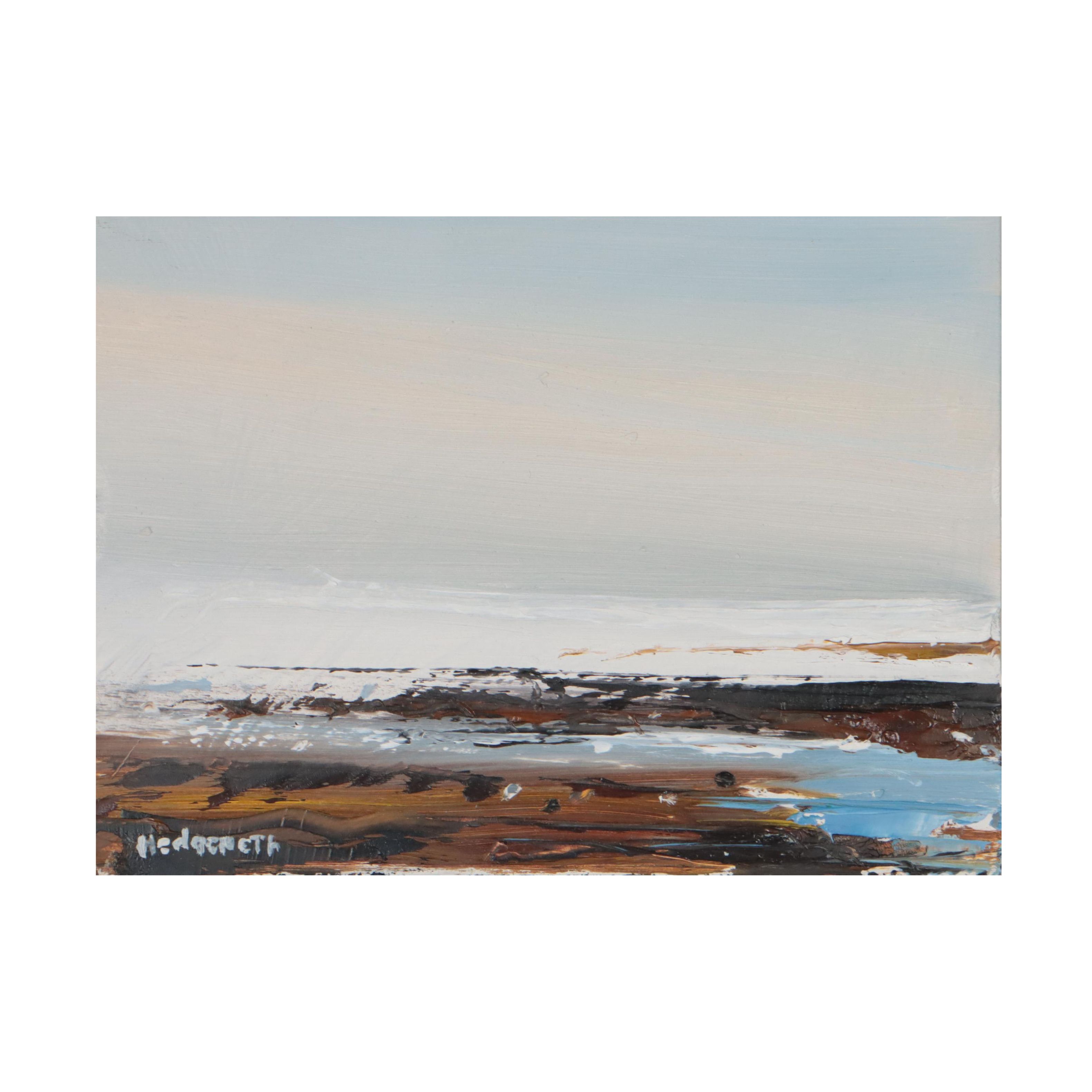 Stephen Hedgepeth Oil Painting "North Fork River," 21st Century