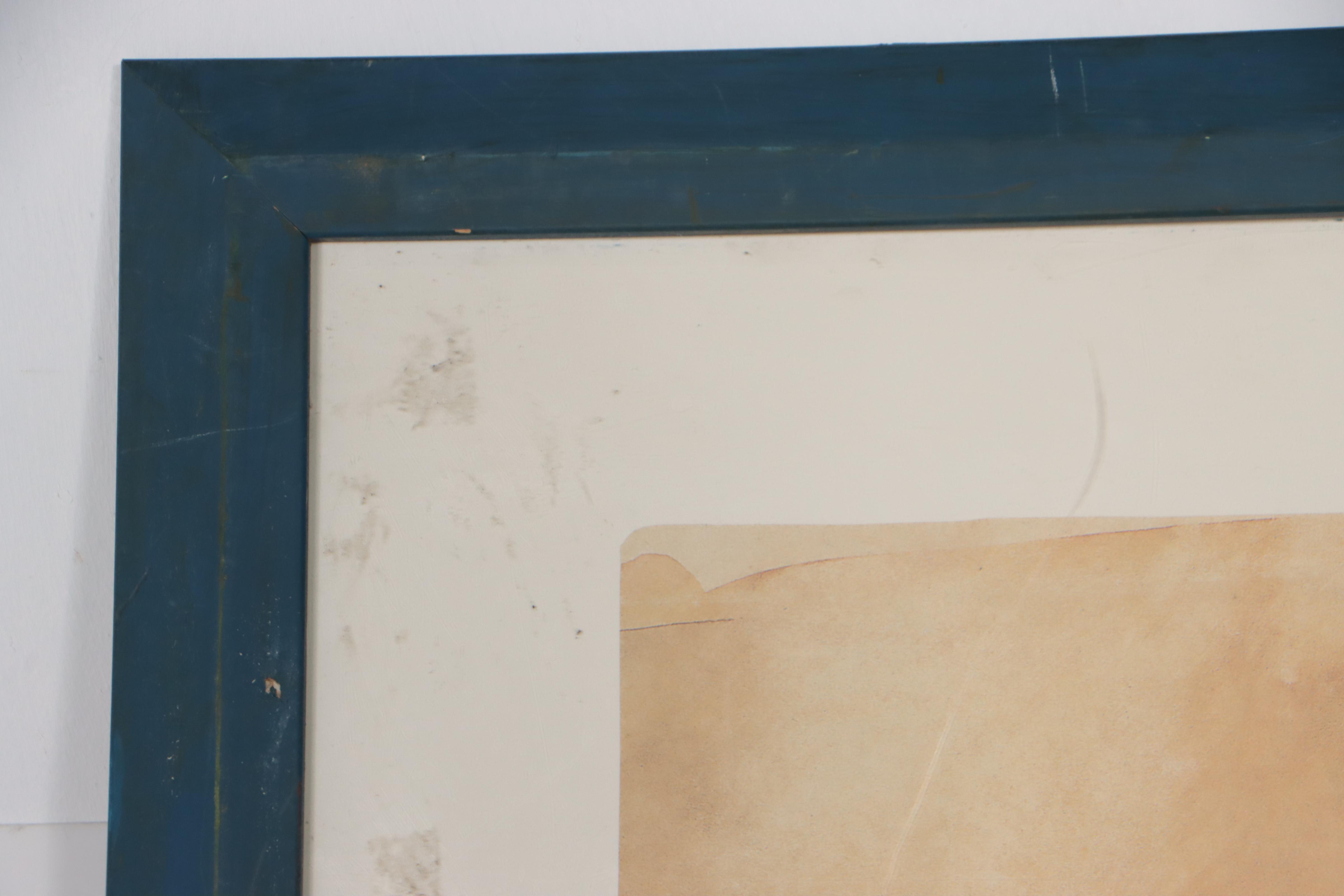 Offset Lithograph After Auguste Rodin "Cambodian Dancer From the Front"