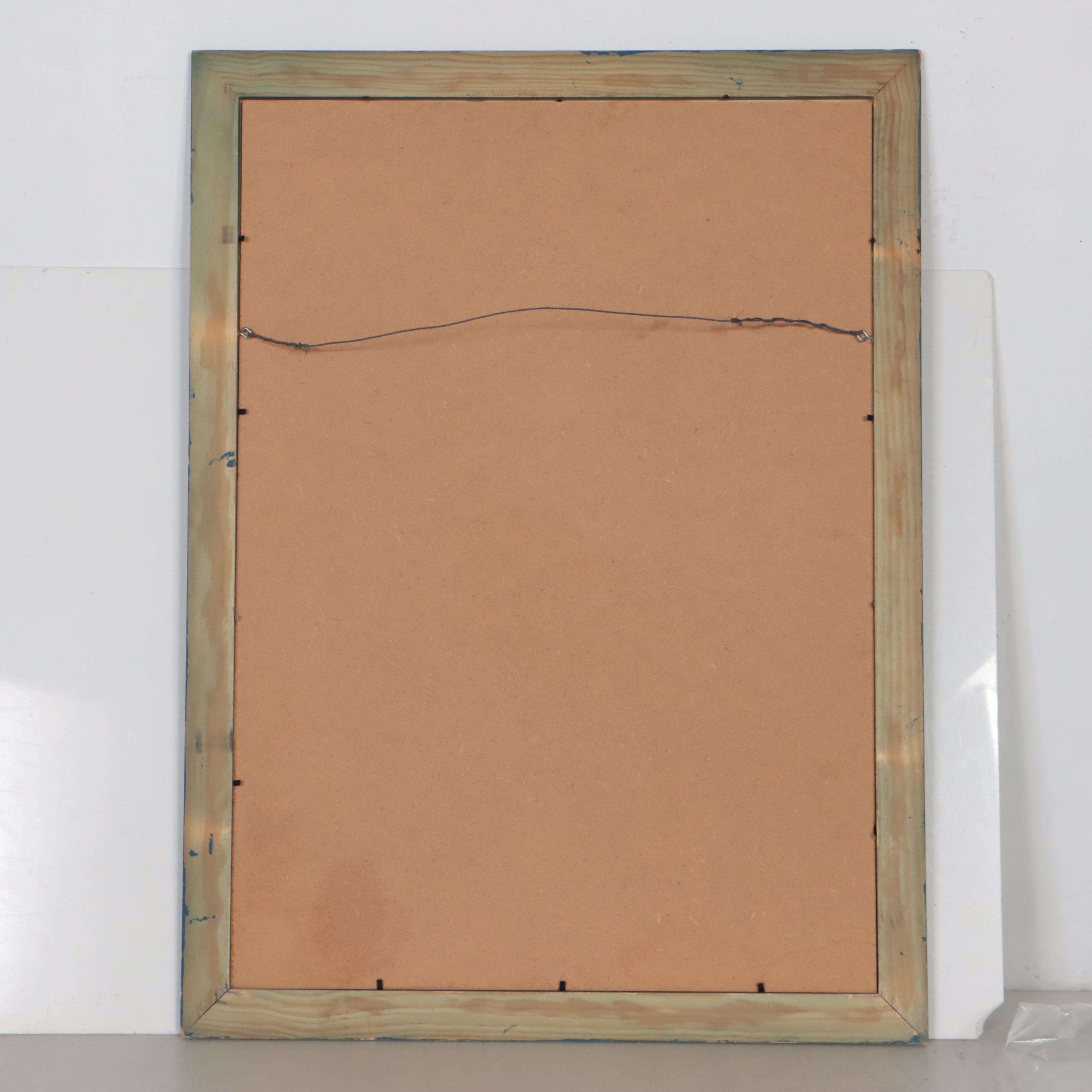 Offset Lithograph After Auguste Rodin "Cambodian Dancer From the Front"