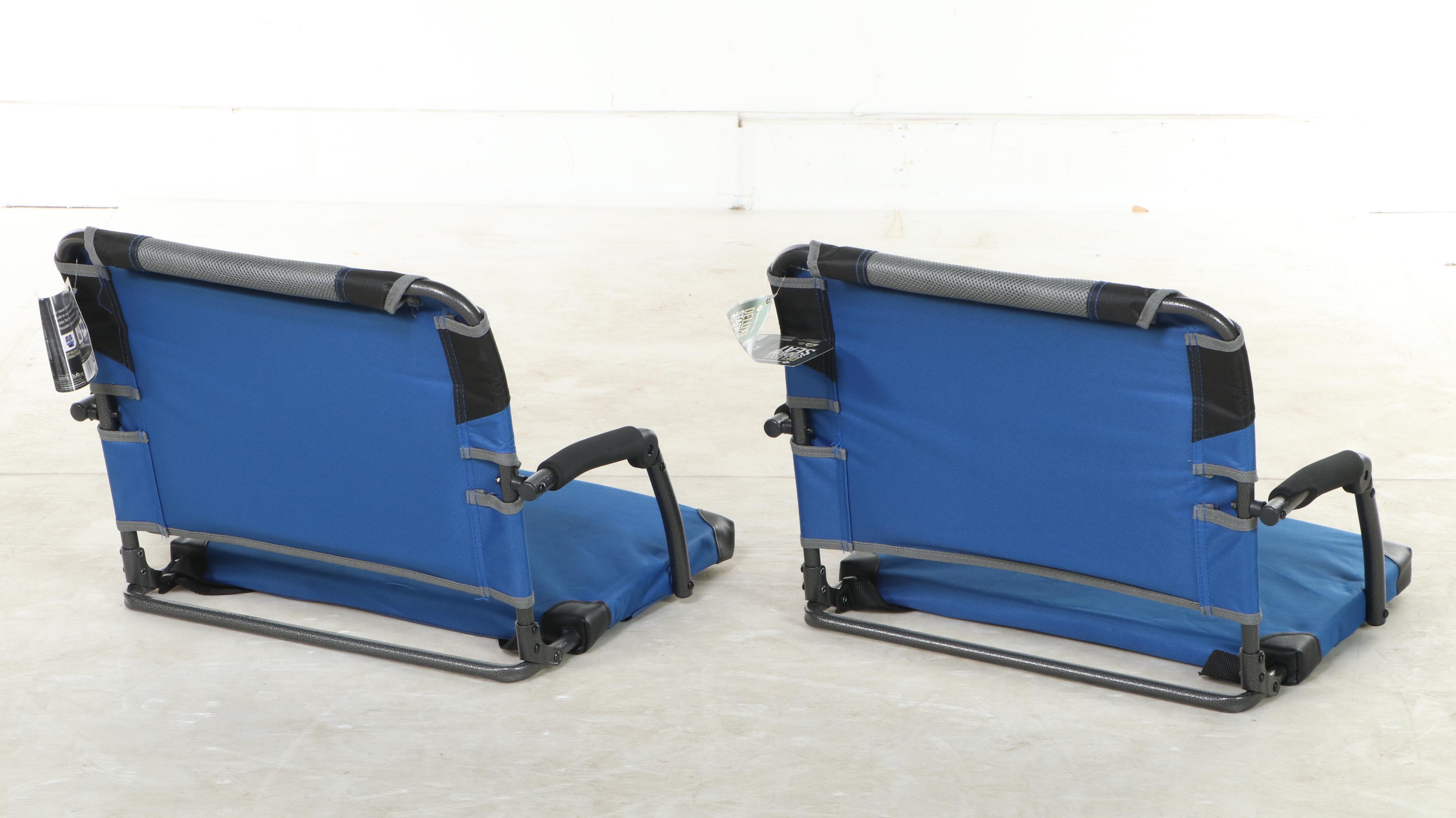 Two Member's Mark Deluxe Stadium Seats