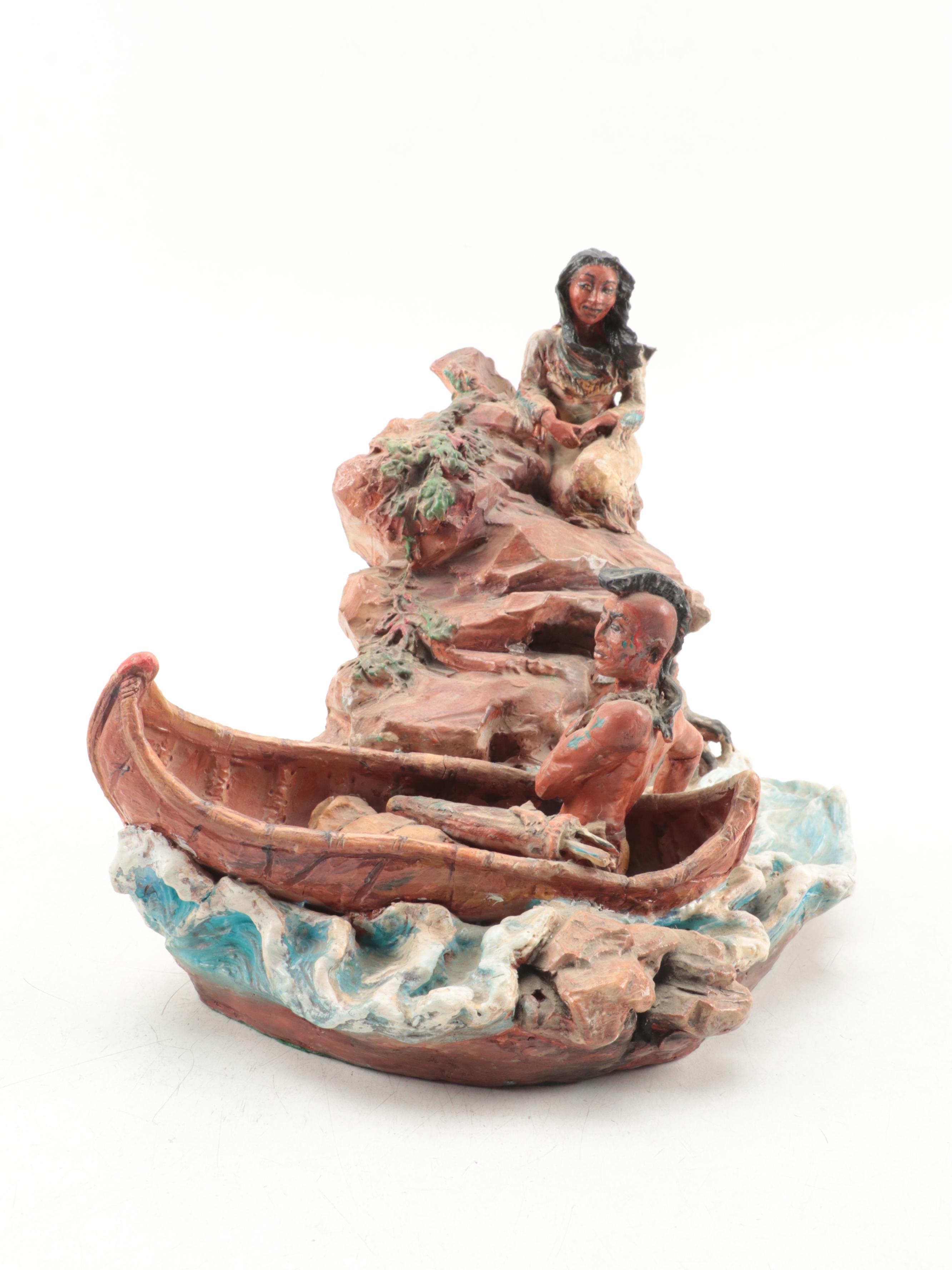 Daniel Monfort and Rick Wisecarver American Southwest Ceramic Sculptures