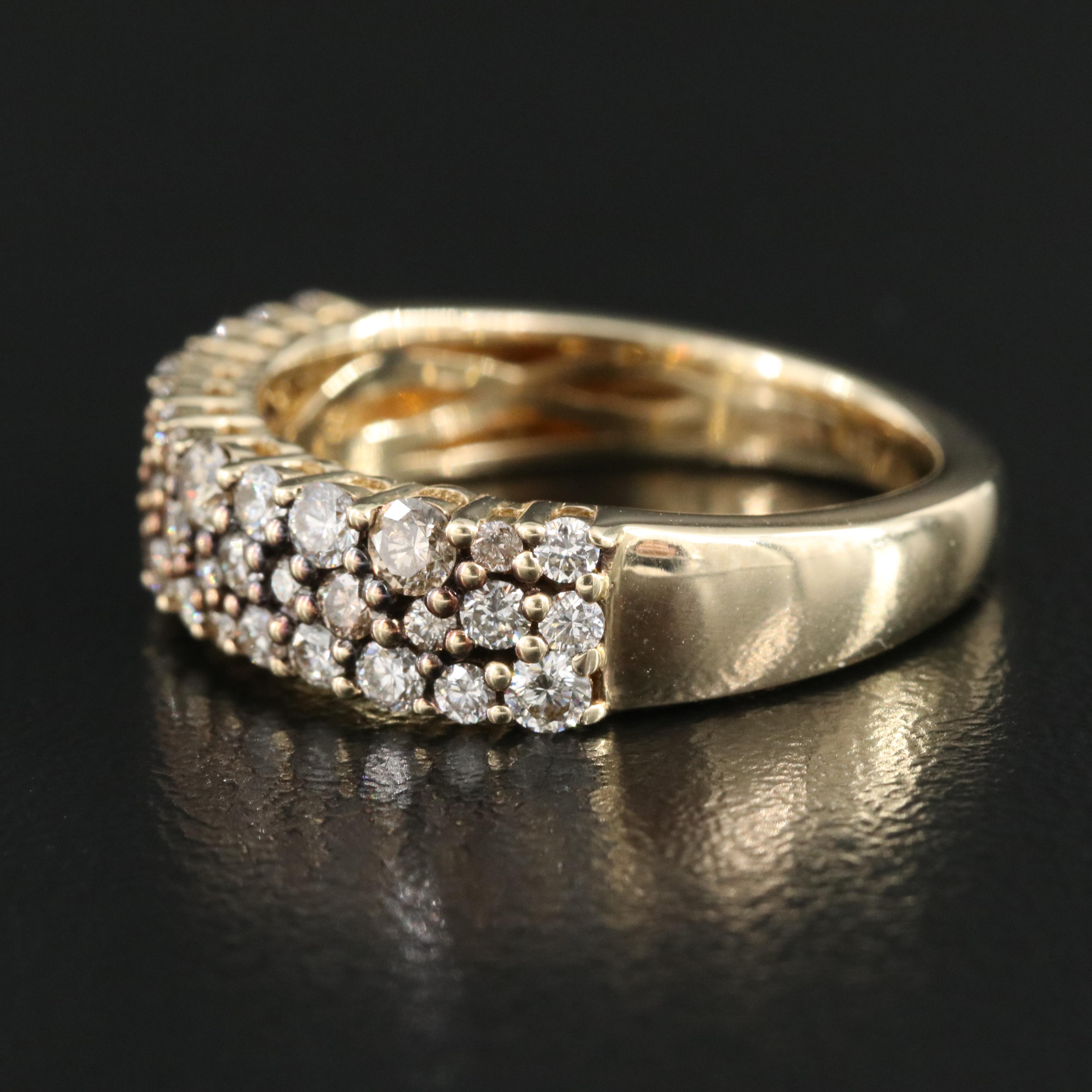 14K 1.00 CTW Diamond Ring