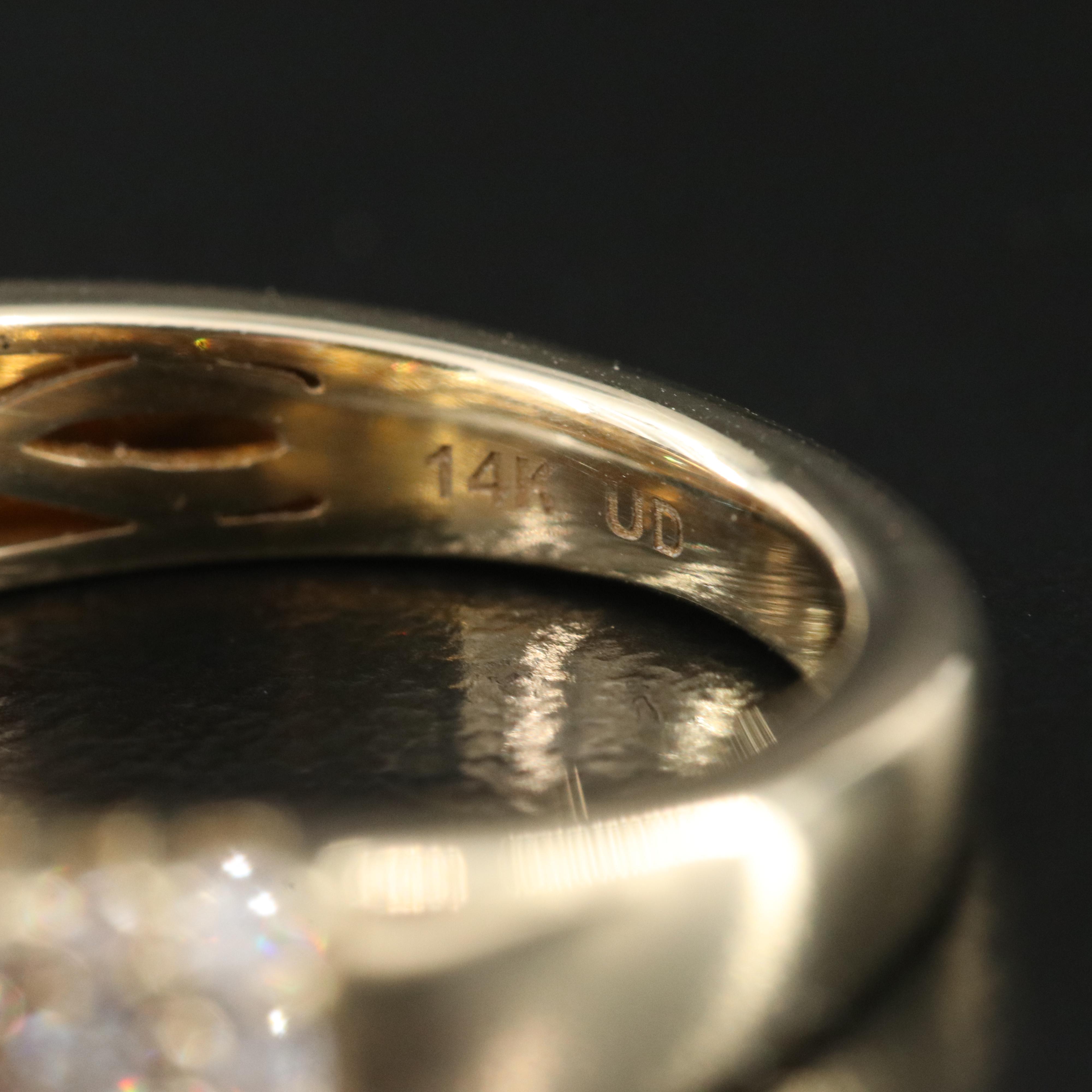 14K 1.00 CTW Diamond Ring