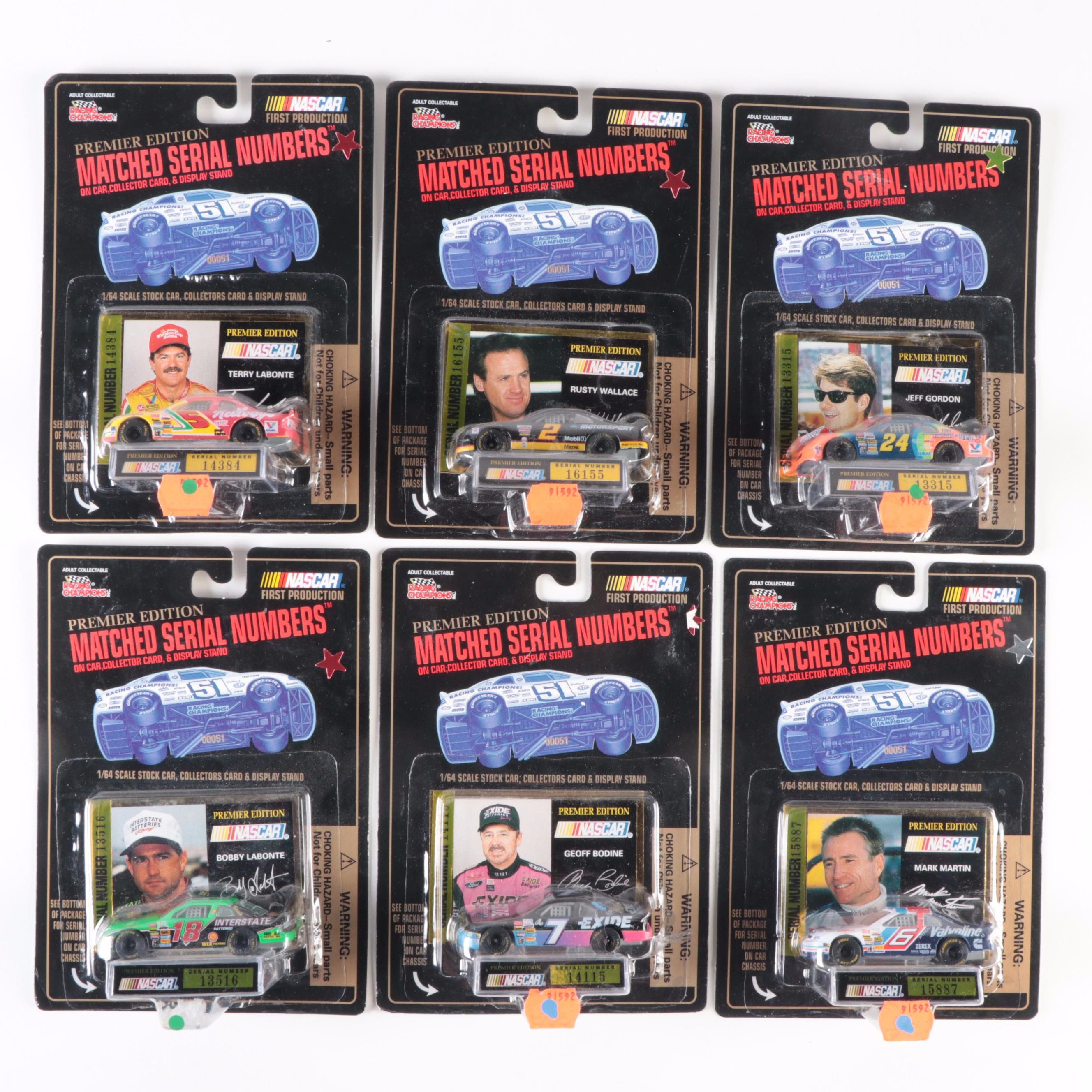 Racing Champions Premier Edition and More NASCAR Diecast Toy Cars