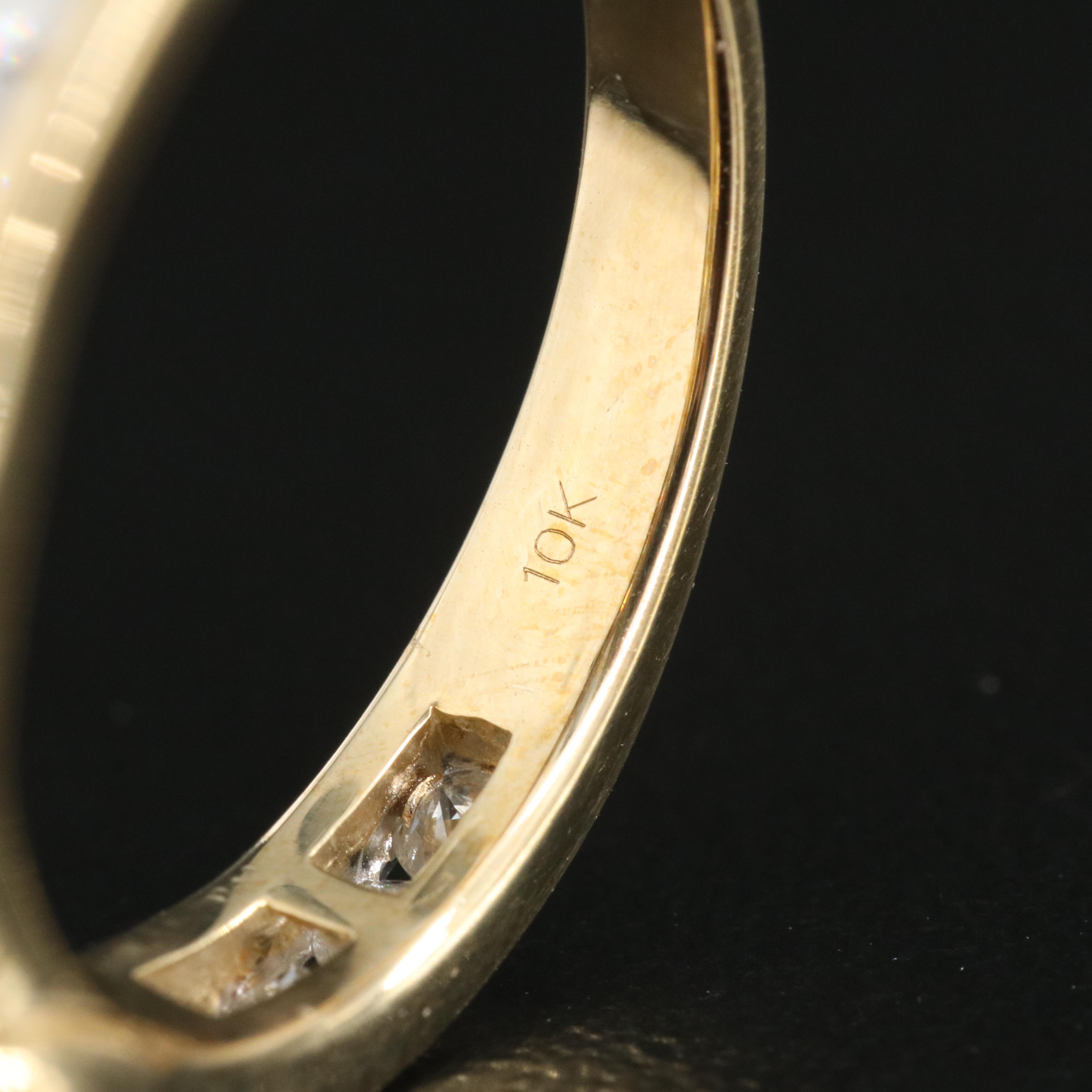 10K 0.50 CTW Diamond Ring