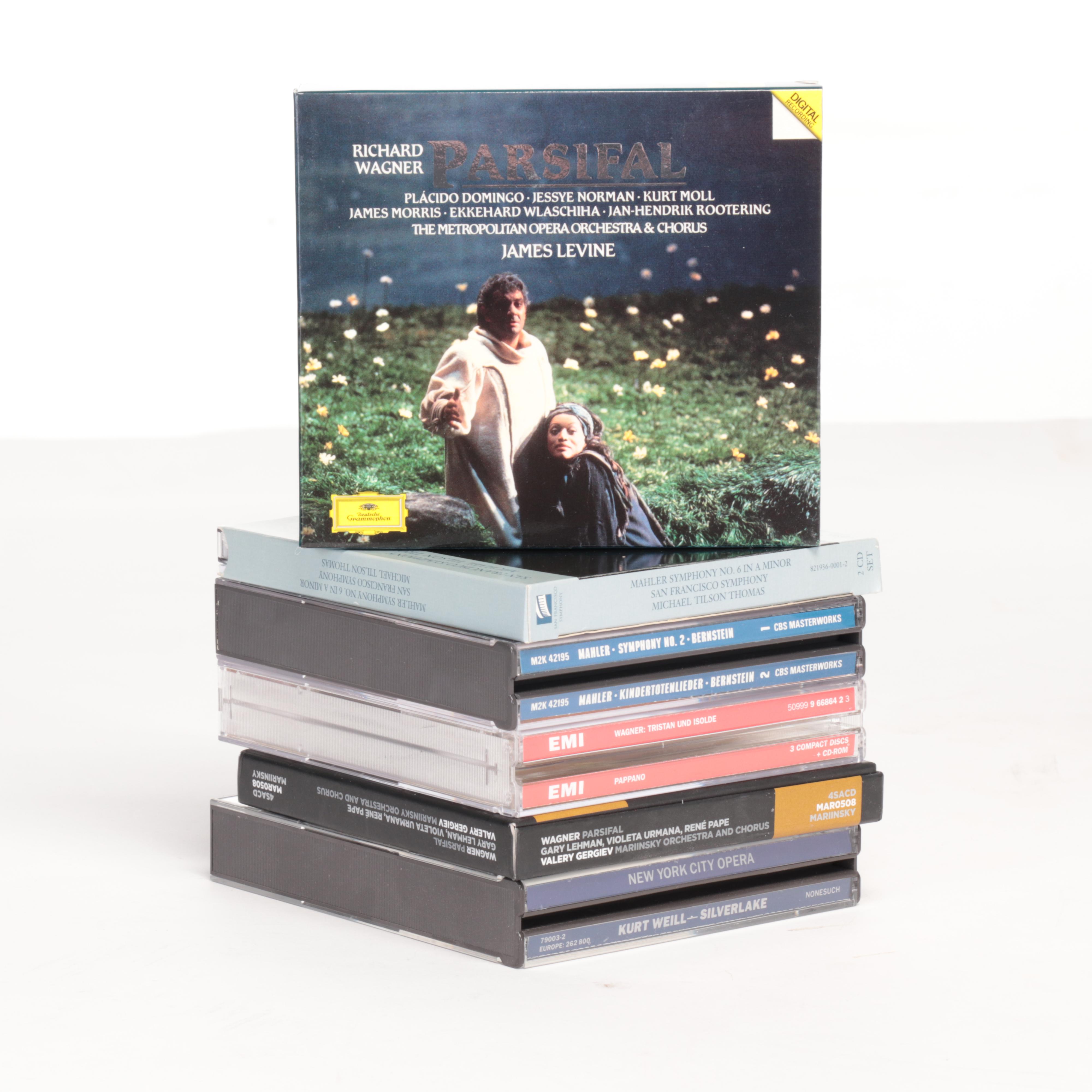 Wagner Operas, Beethoven, Mahler, and More Classical Compilation CDs