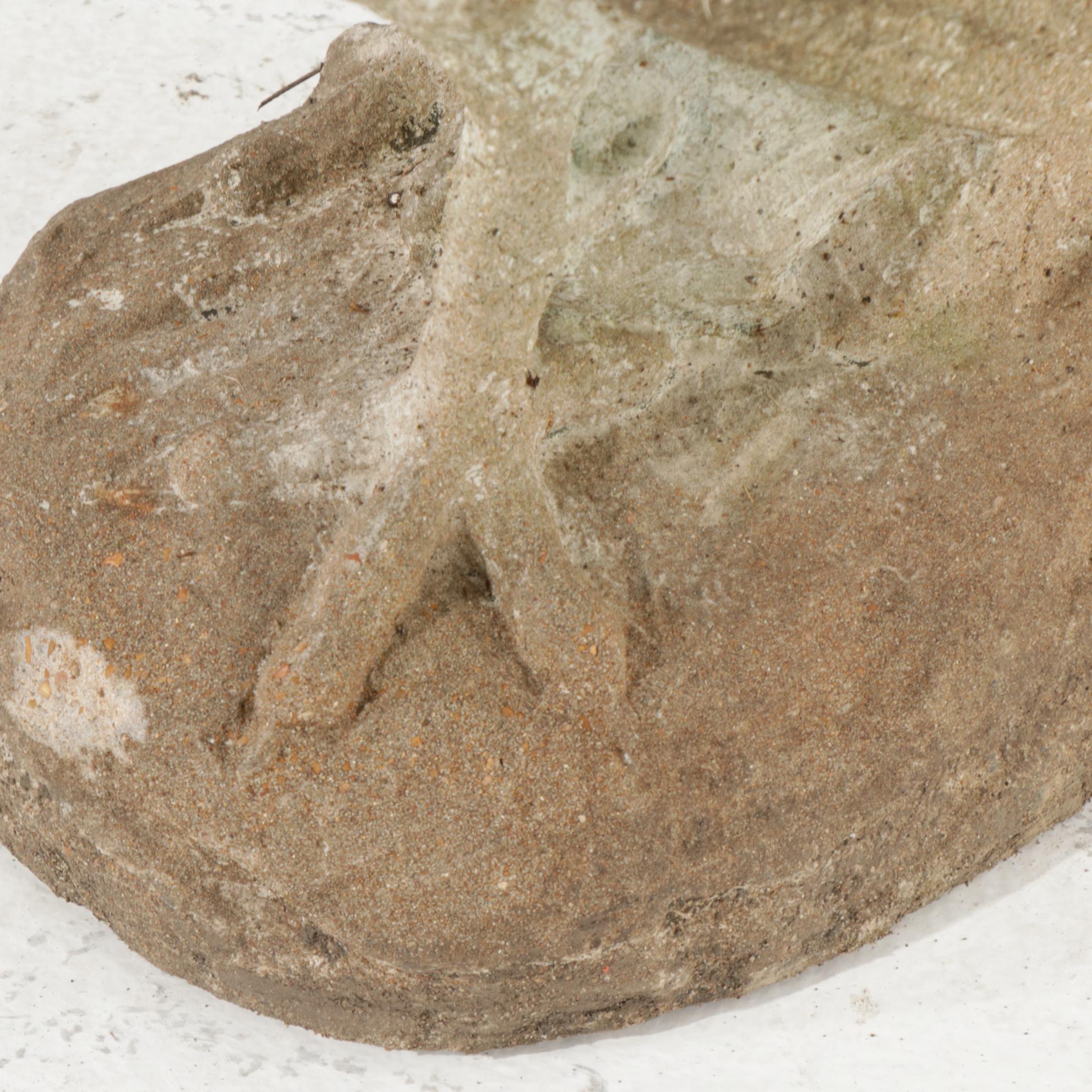 Cast Concrete Rooster Garden Statue