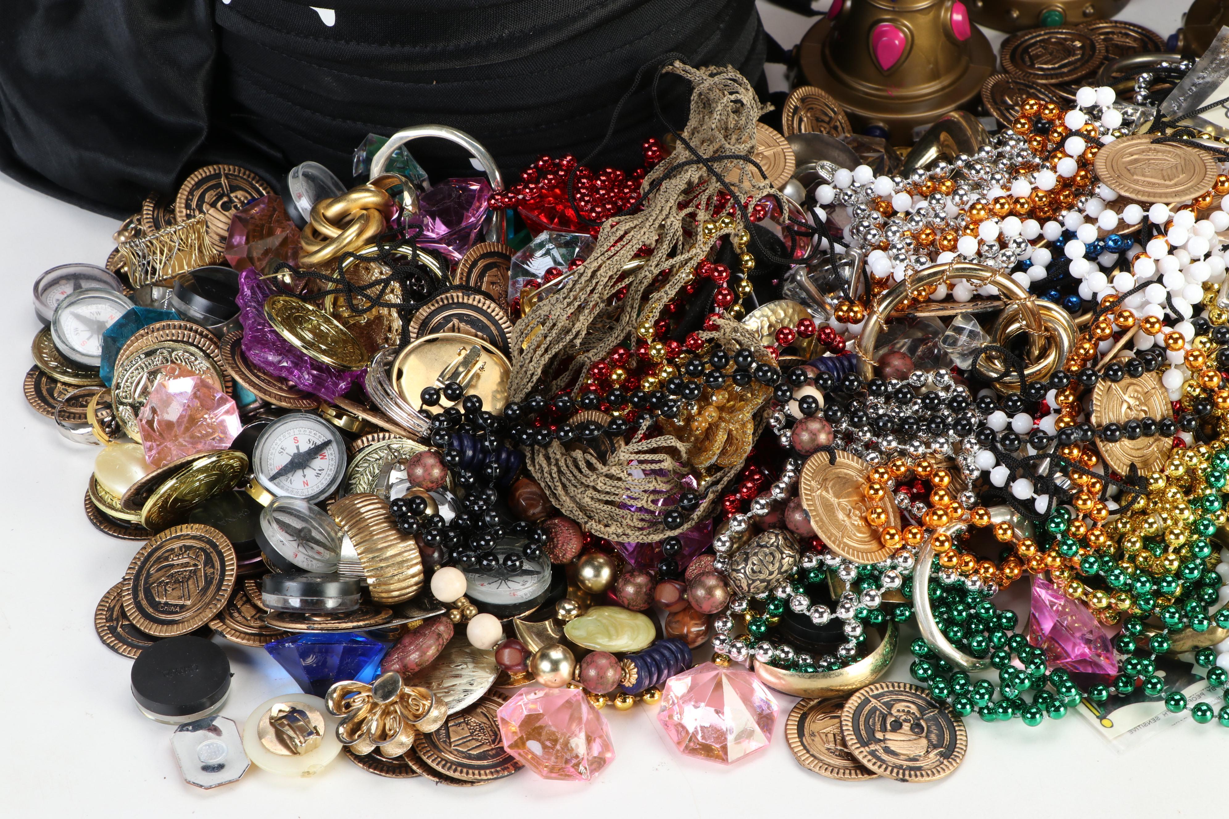 Wooden Pirate Treasure Boxes and Other Decorative Accessories