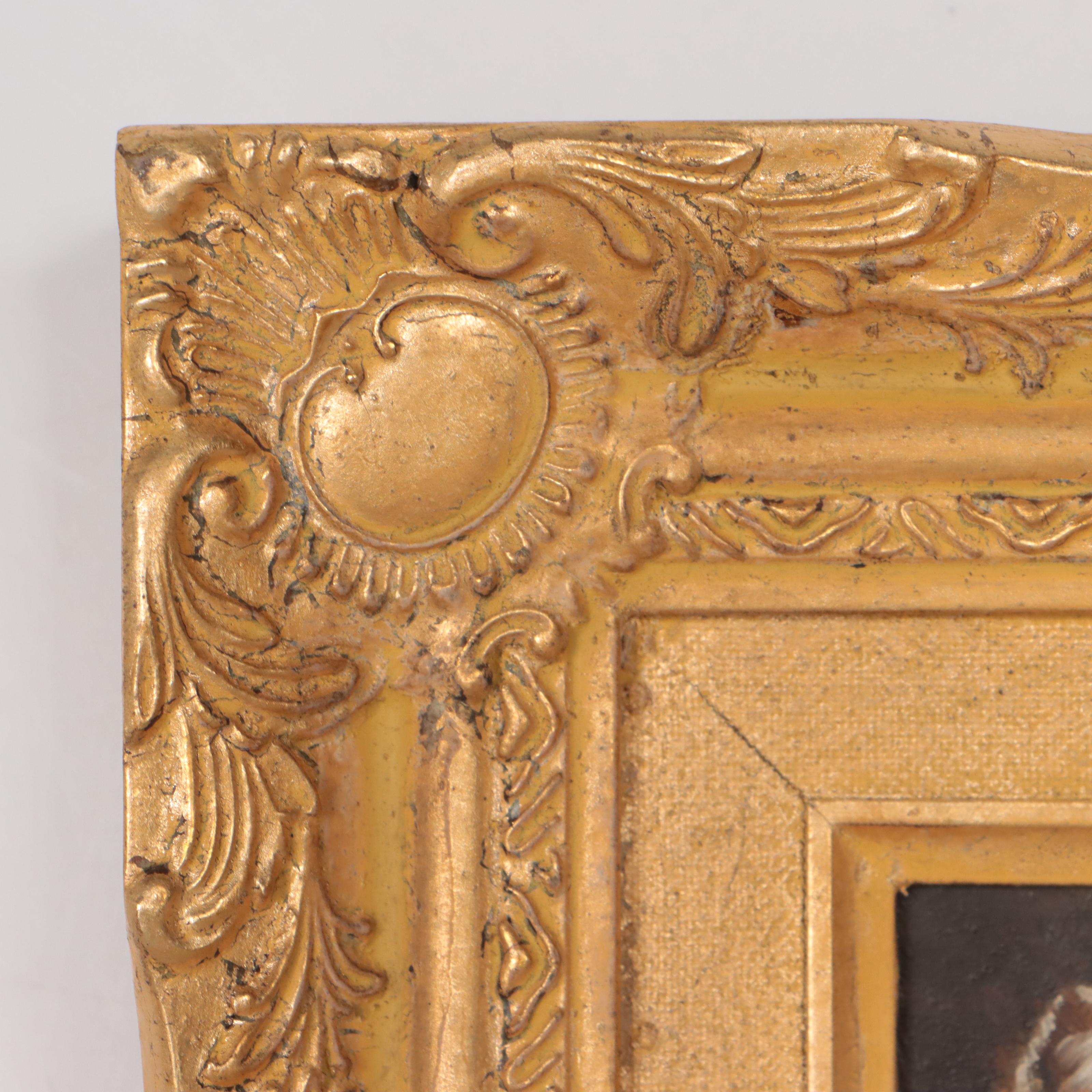 Oil Painting of Two Kittens