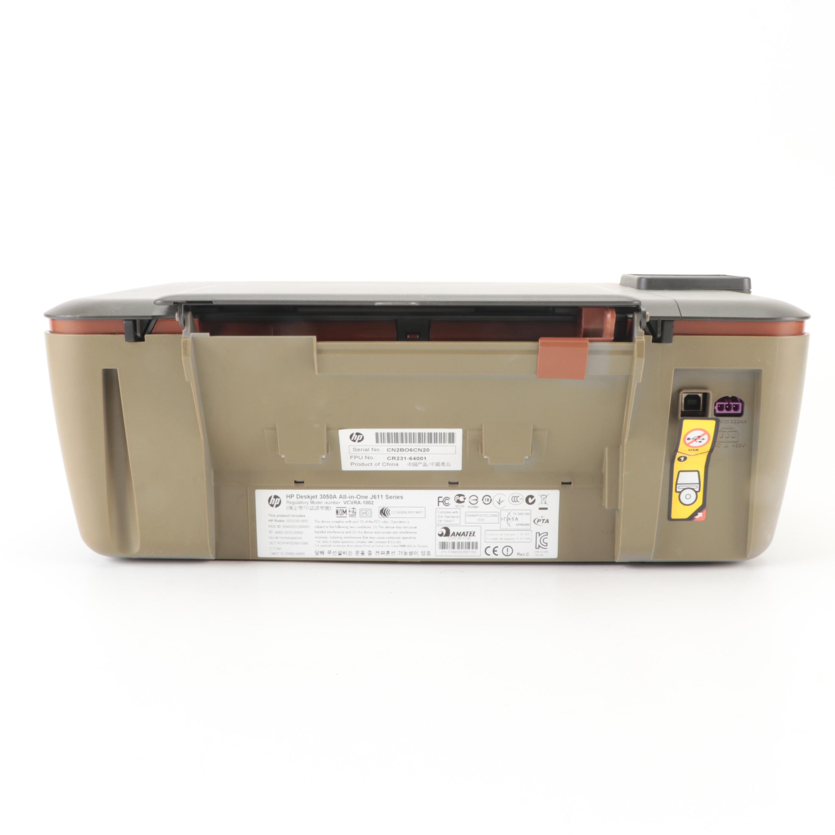 HP Deskjet 3052A e-All-in-One Printer