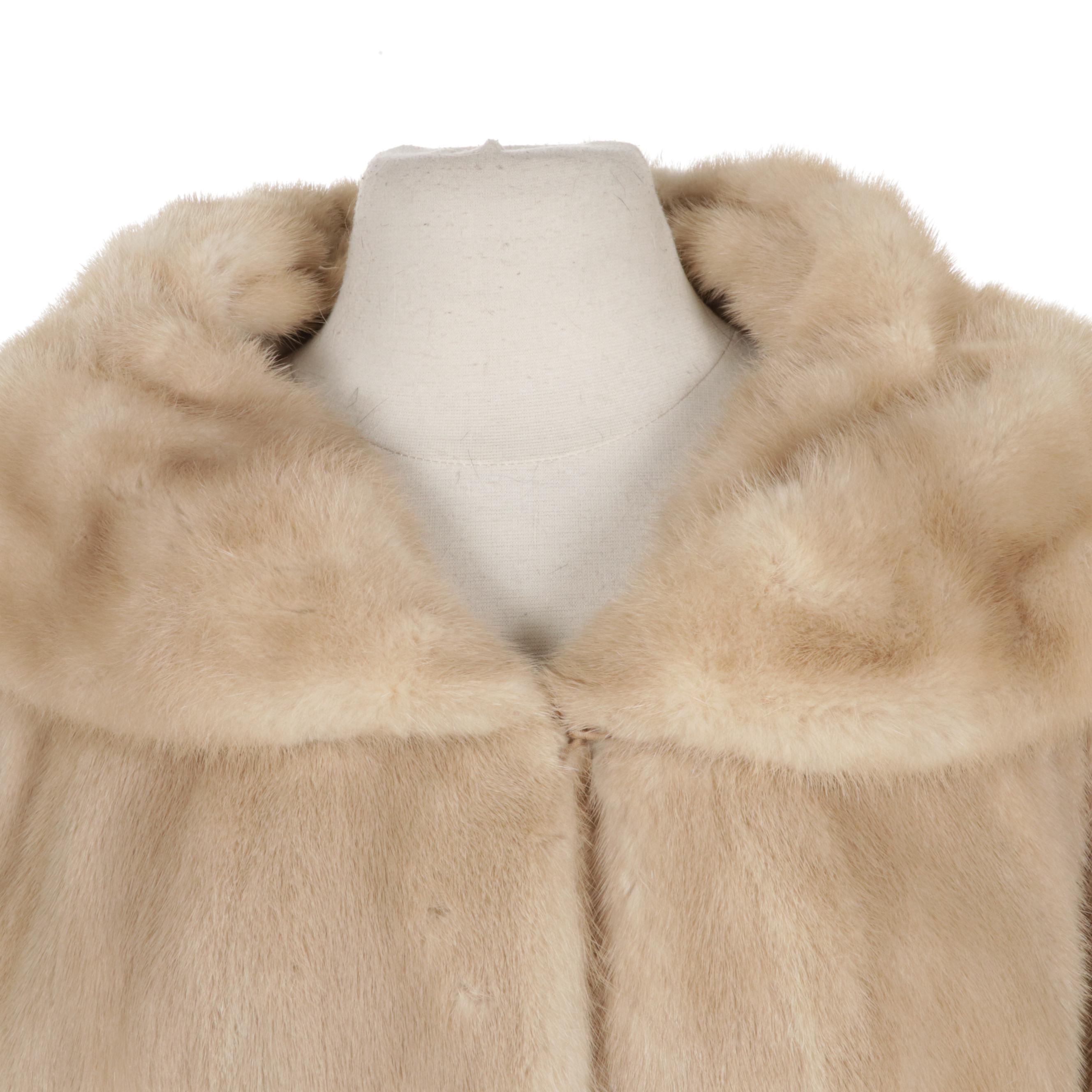 Mink Fur Stroller From Buffums' of California