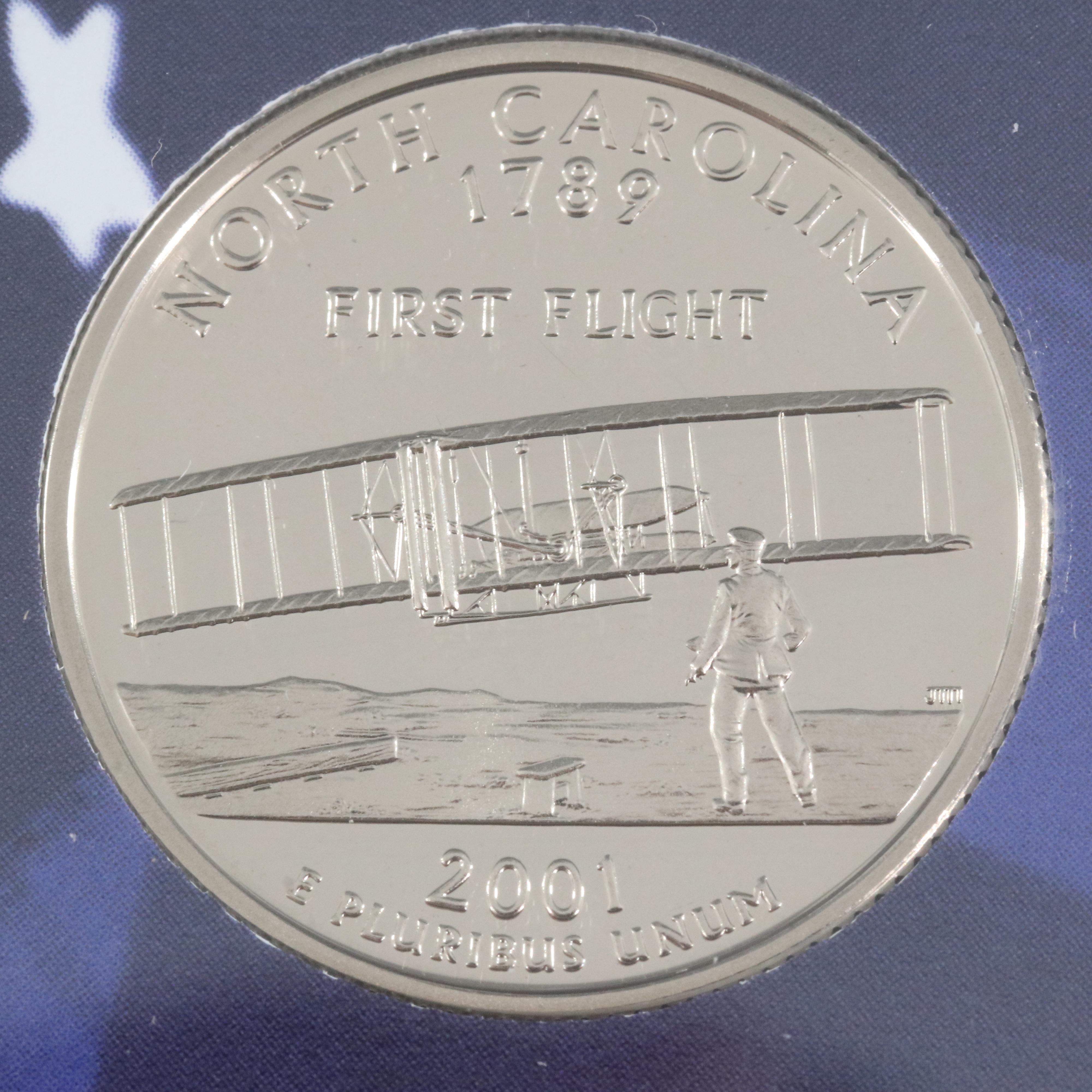 Group of Four State Quarters Proof Sets