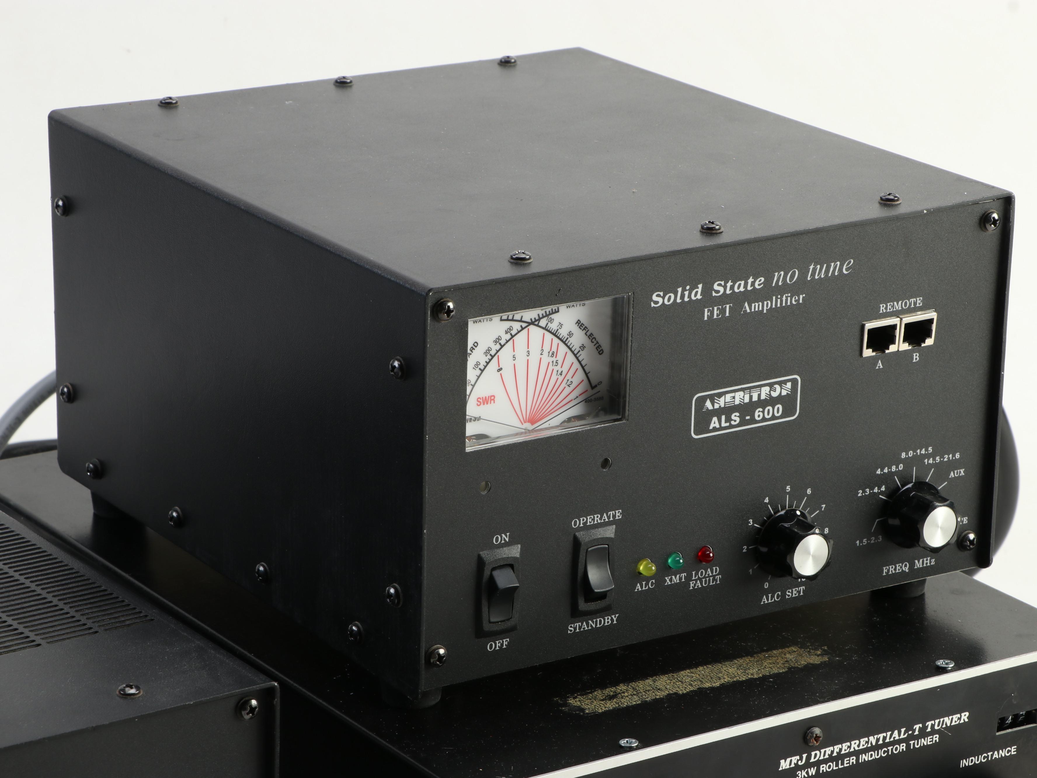 Ameritron ALS-600 and ALS-600PS Amplifiers with MFK Enterprises Antenna Tuner