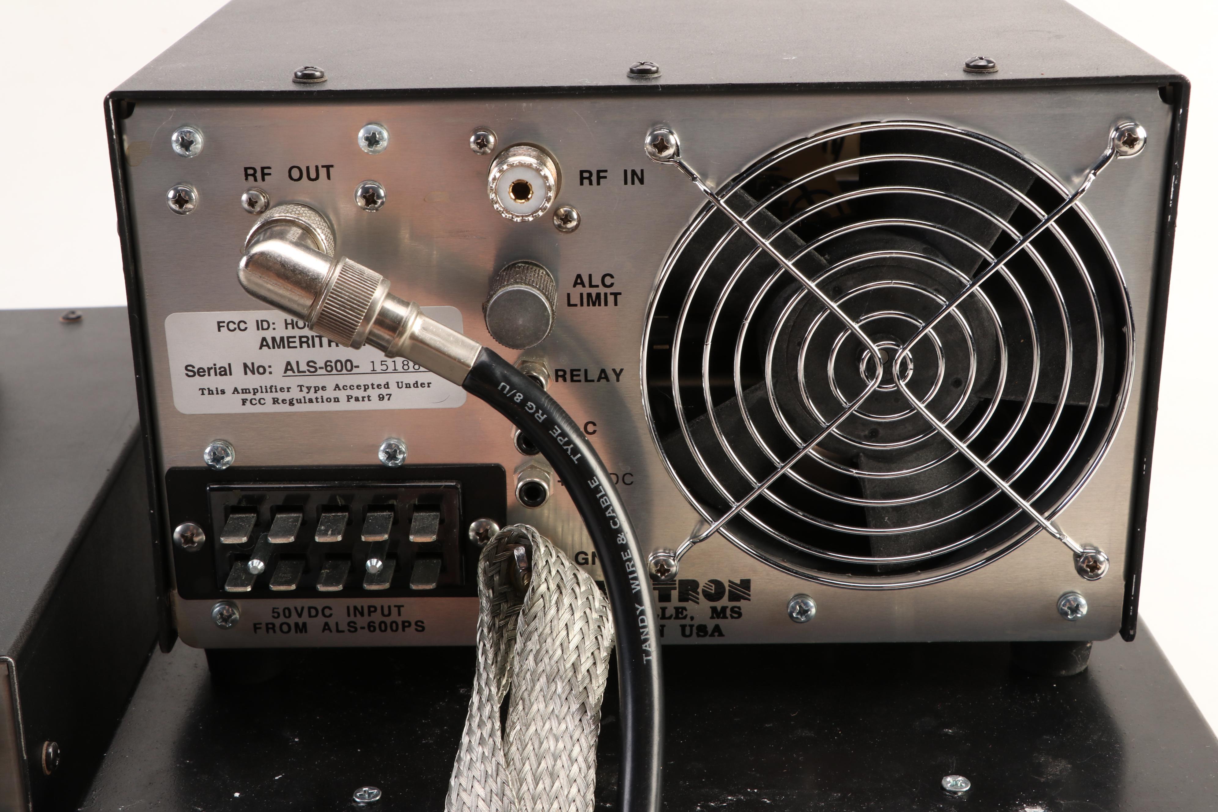 Ameritron ALS-600 and ALS-600PS Amplifiers with MFK Enterprises Antenna Tuner