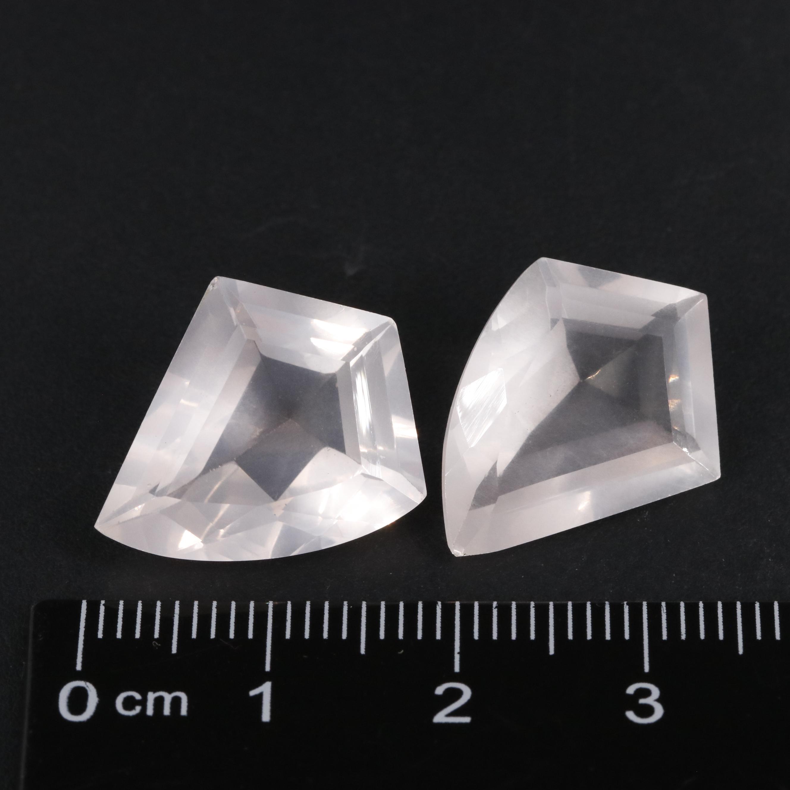 Loose 21.17 CTW Rose Quartz