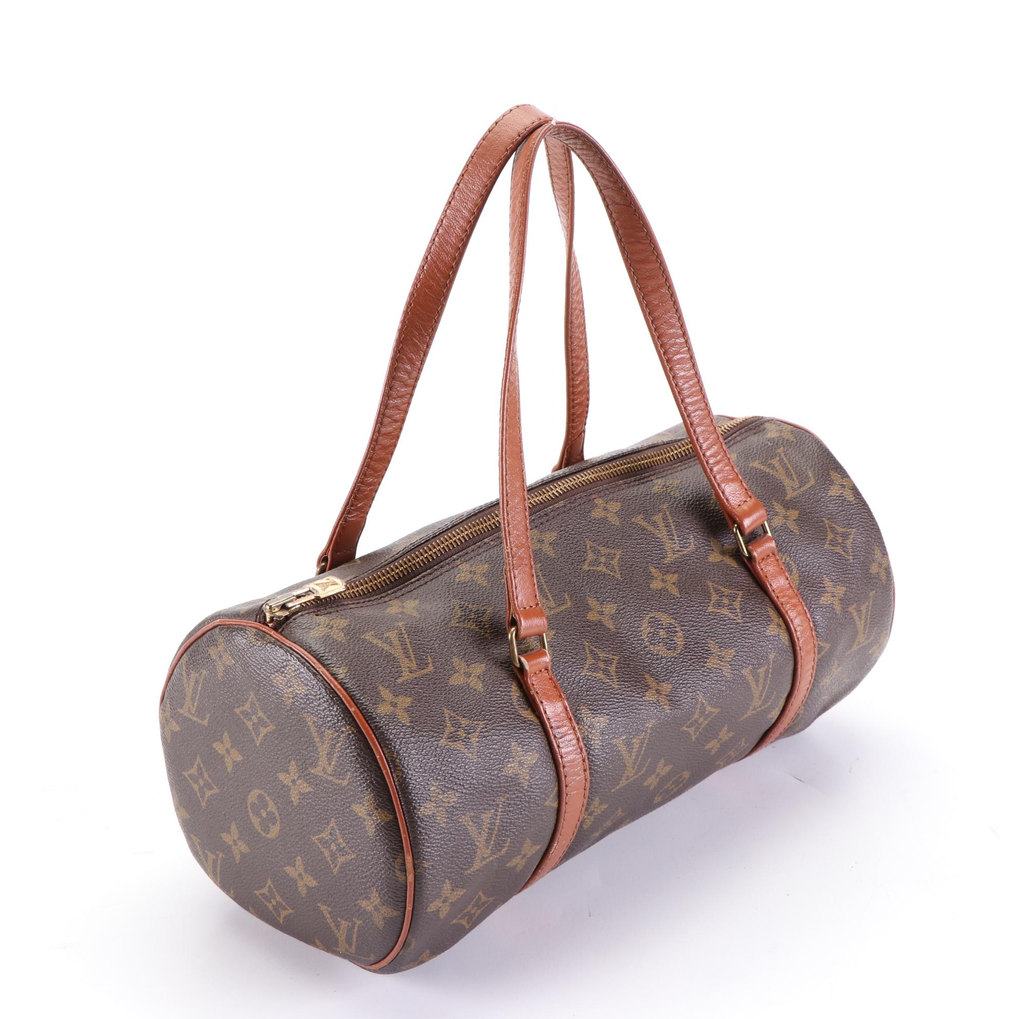 Louis Vuitton Papillon 30 in Monogram Canvas with Pouch