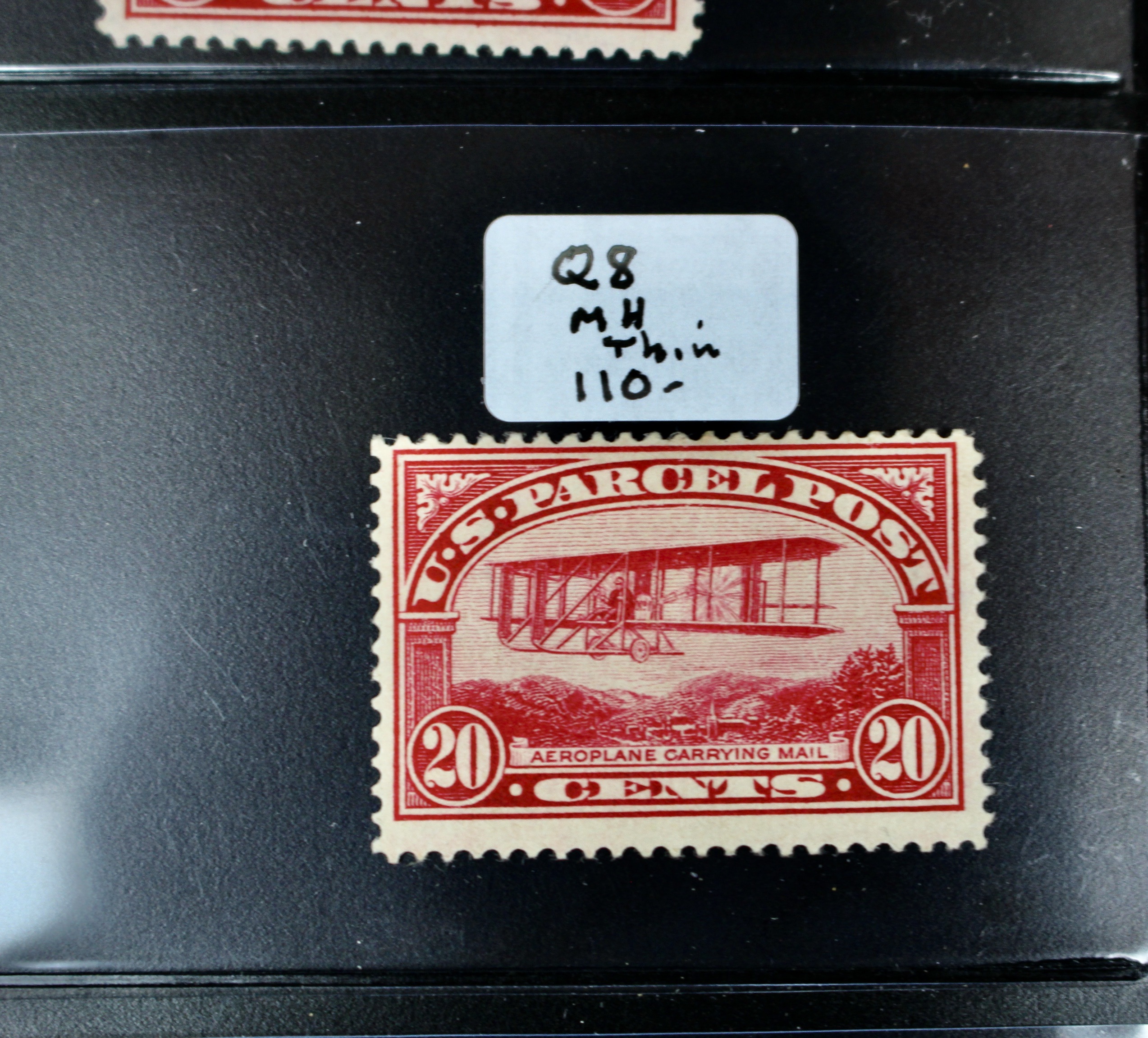 Complete Mint Condition Set of Parcel Post Stamps, Q1 to Q12