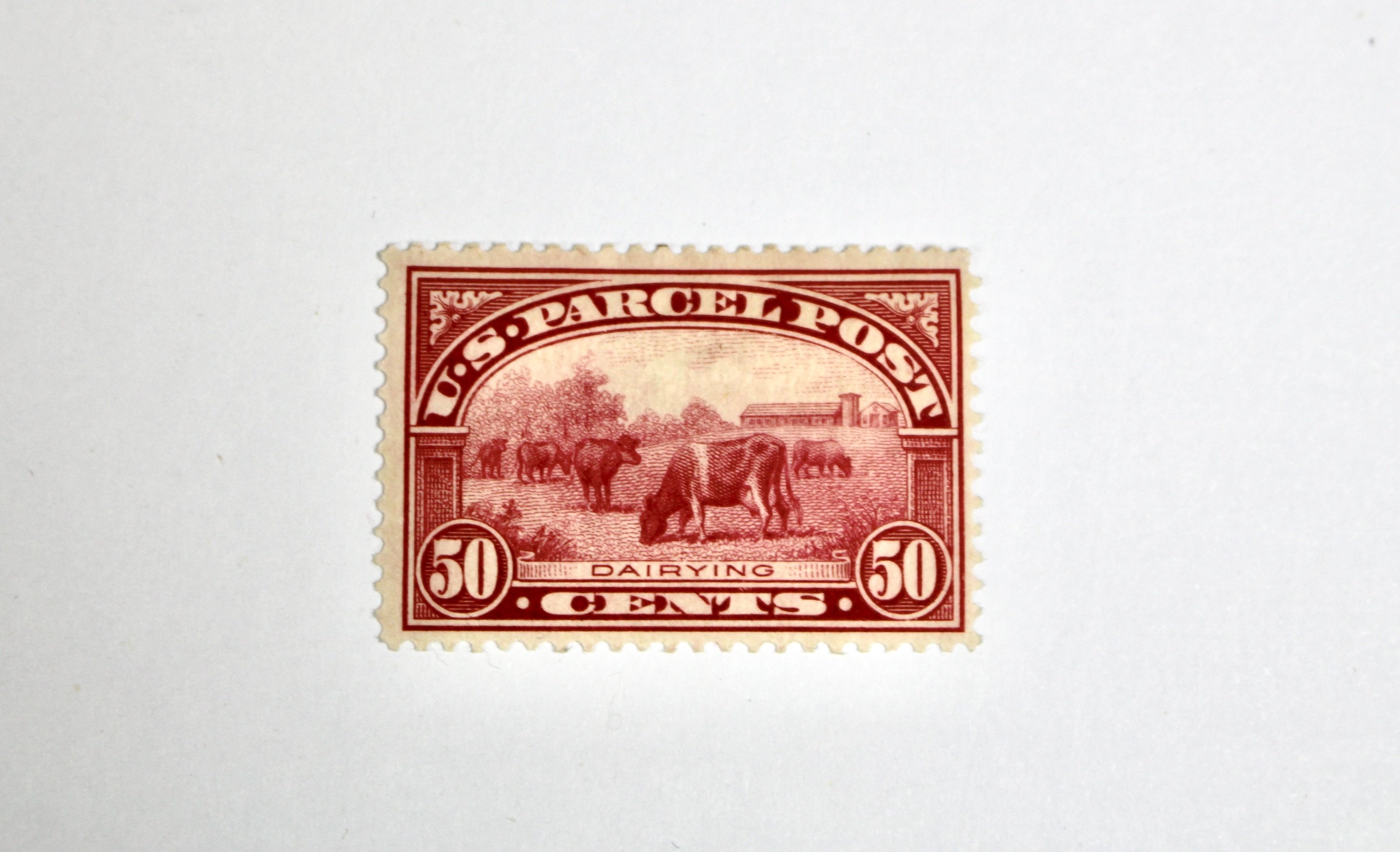 Complete Mint Condition Set of Parcel Post Stamps, Q1 to Q12