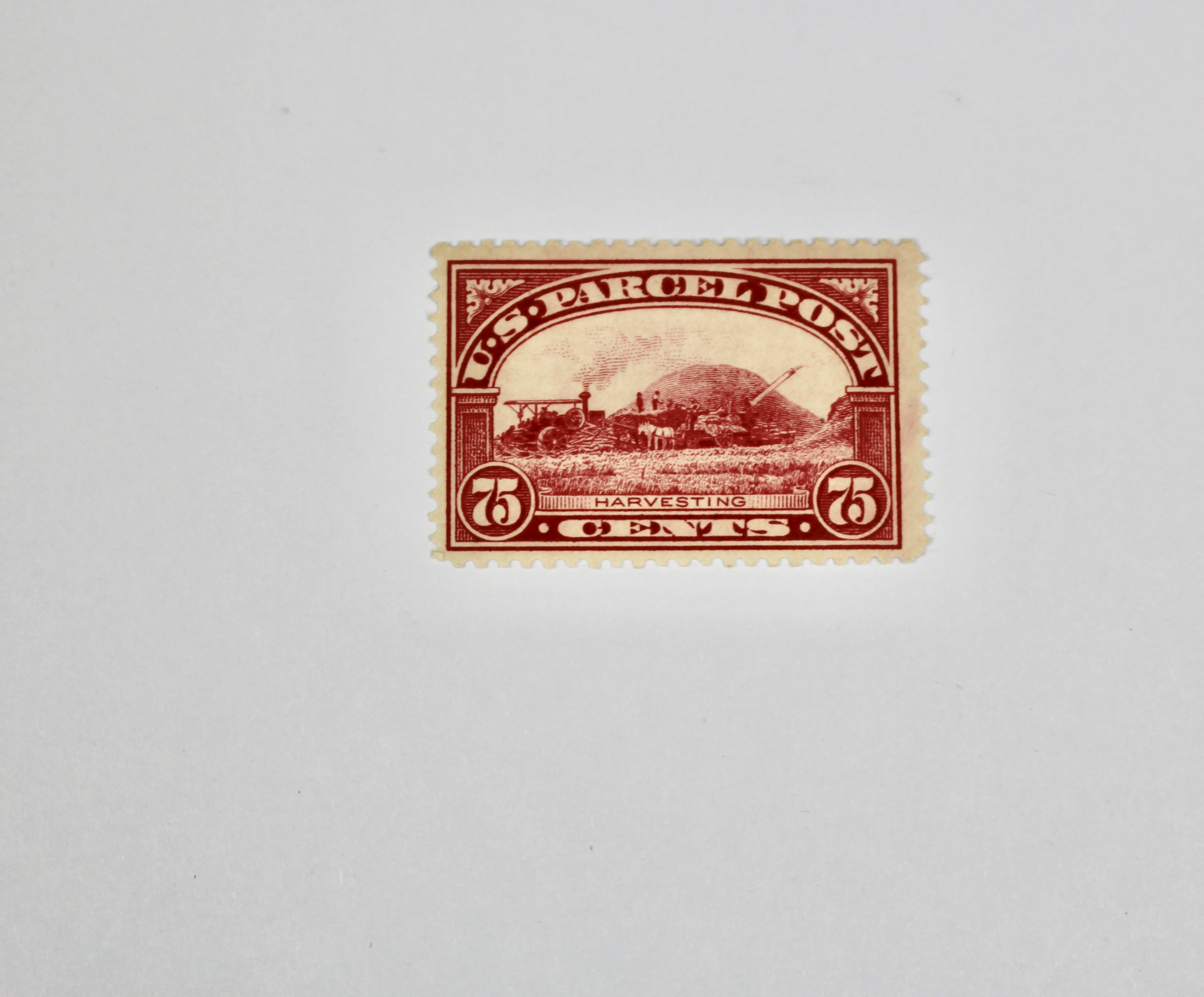 Complete Mint Condition Set of Parcel Post Stamps, Q1 to Q12