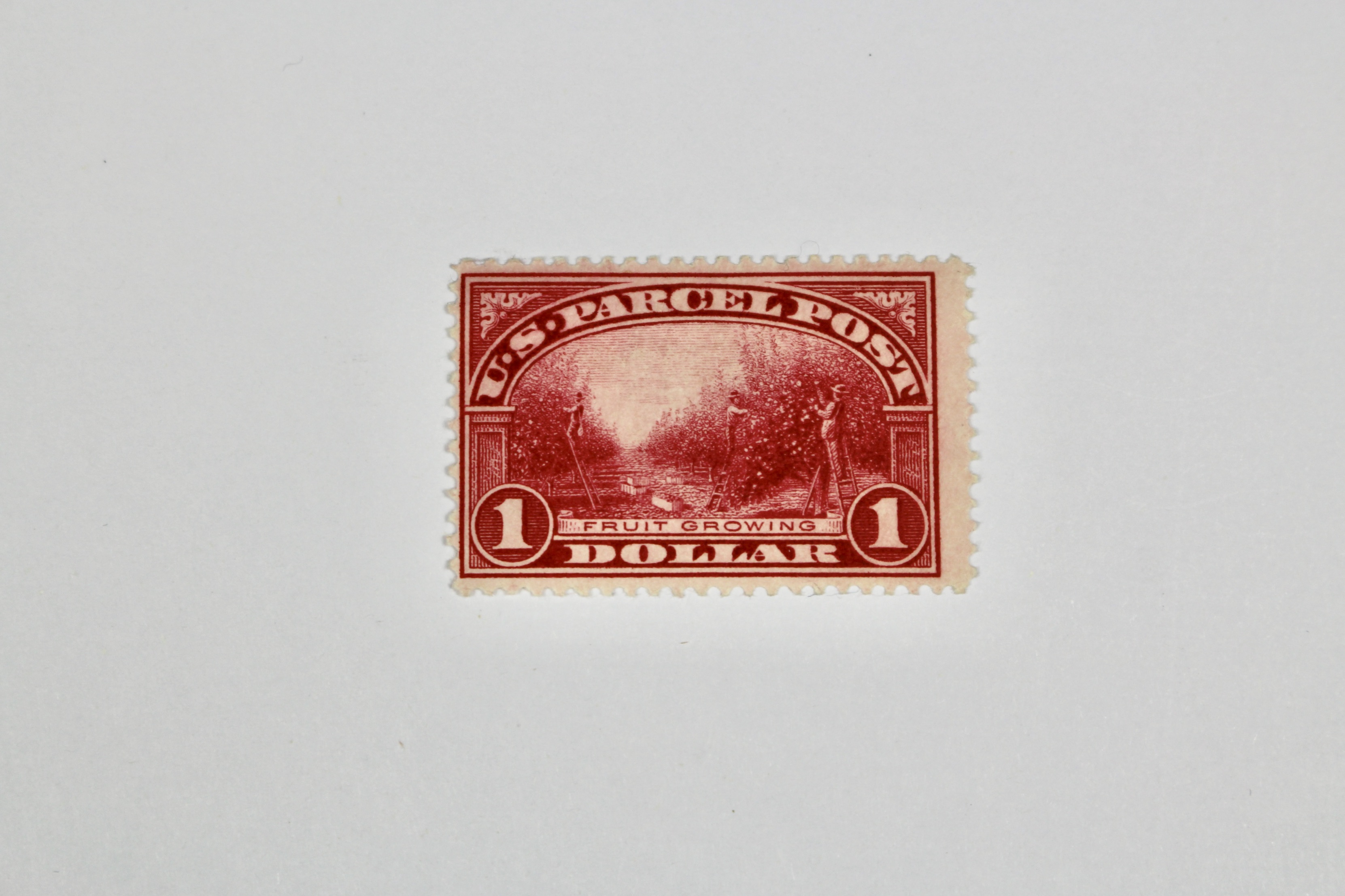 Complete Mint Condition Set of Parcel Post Stamps, Q1 to Q12